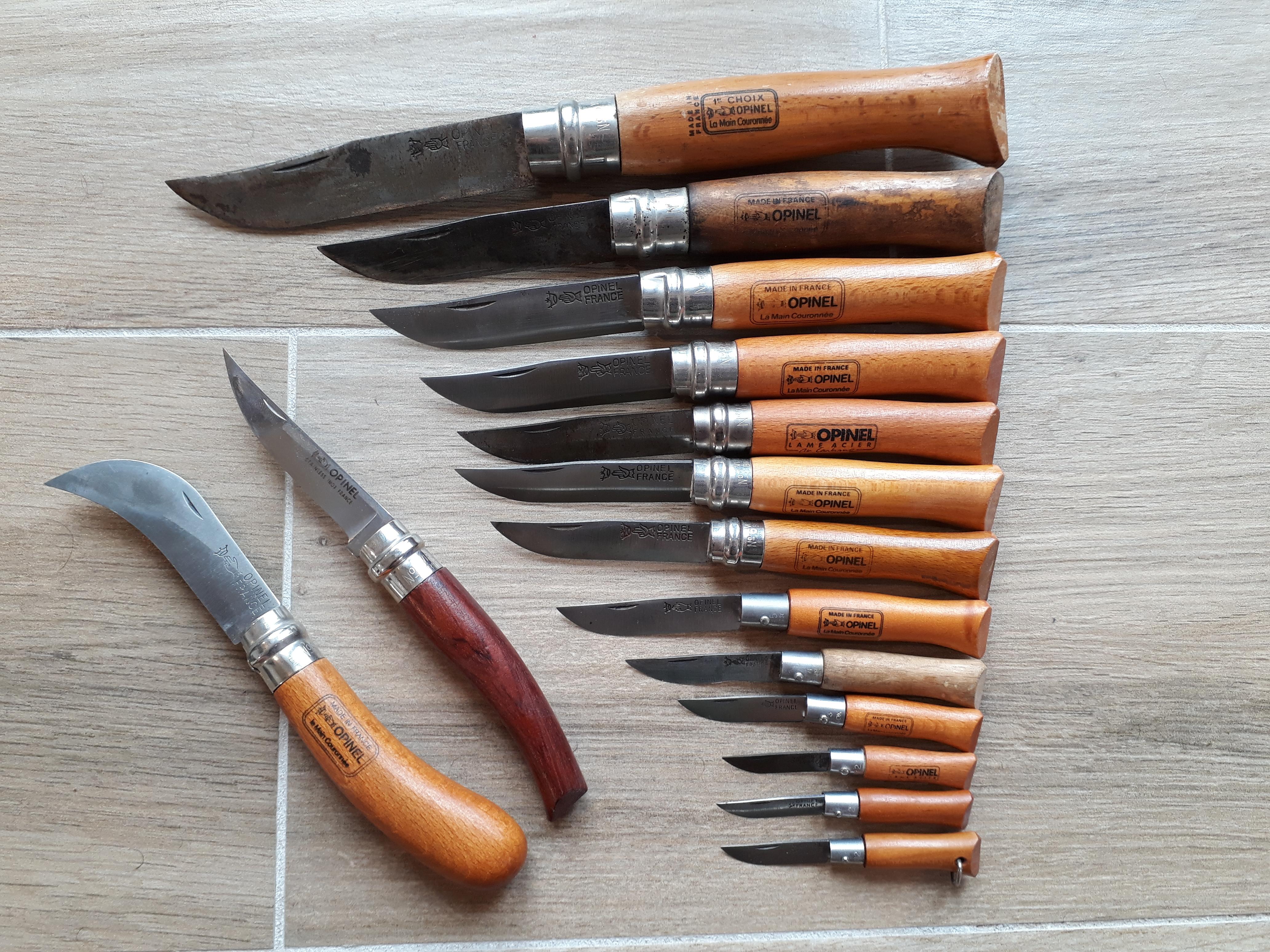 My Opinel collection r/knives
