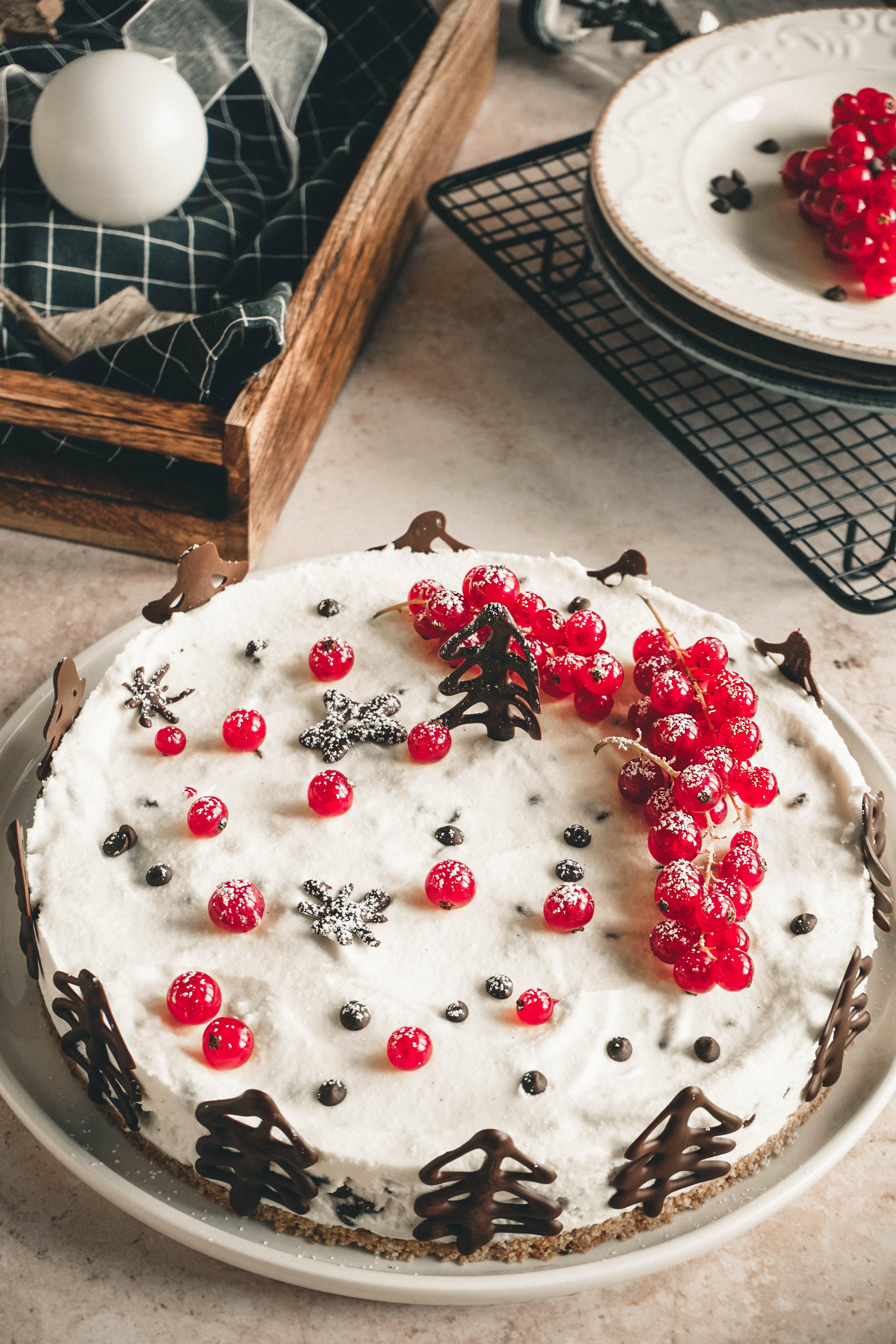 While waiting for the snow to come, here's my Winter dessert