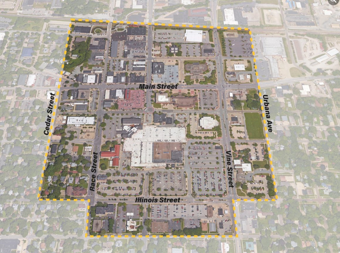 Downtown Urbana, Illinois r/UrbanHell