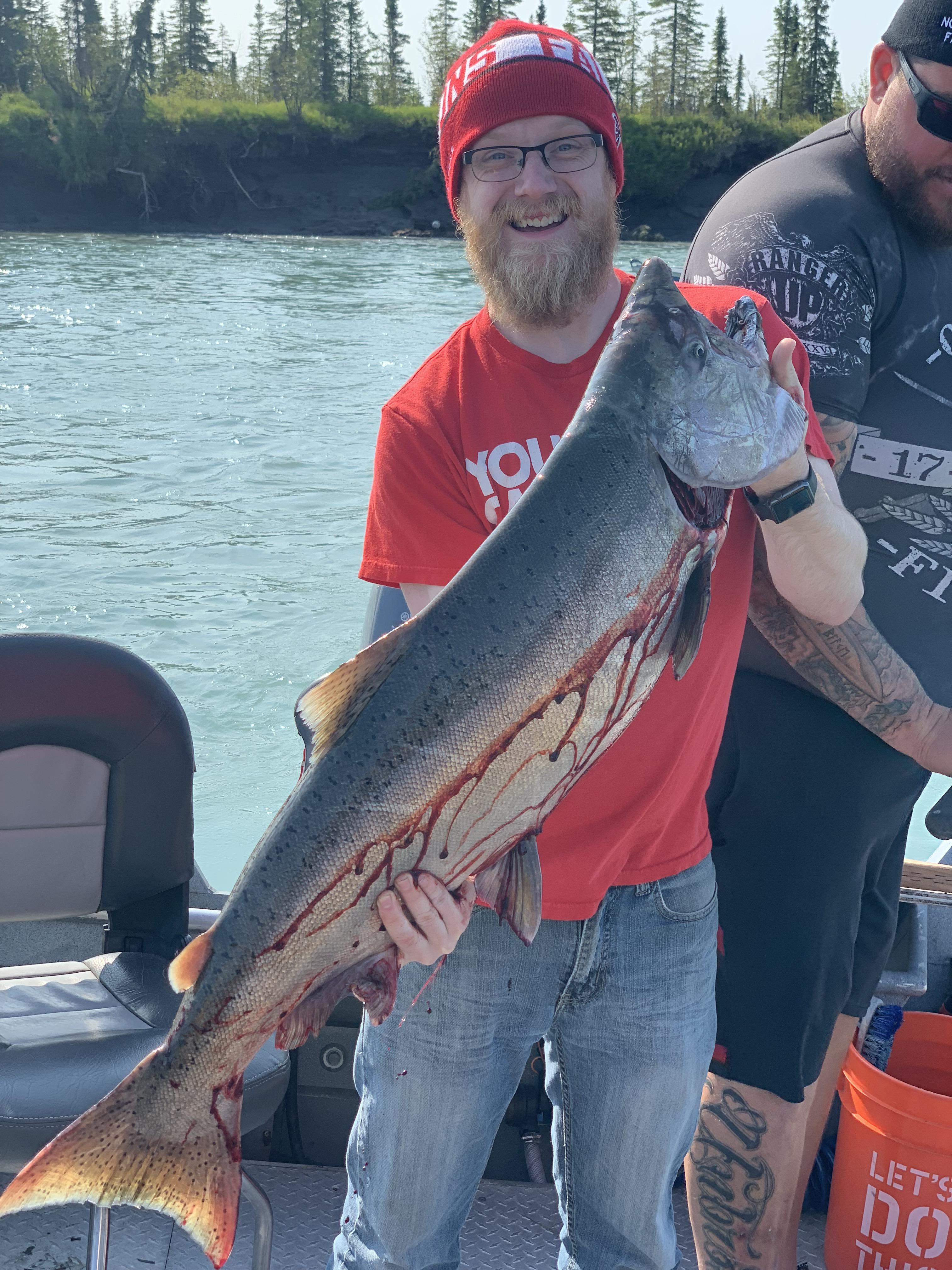 King Salmon from Kenai Ak. r/Fishing
