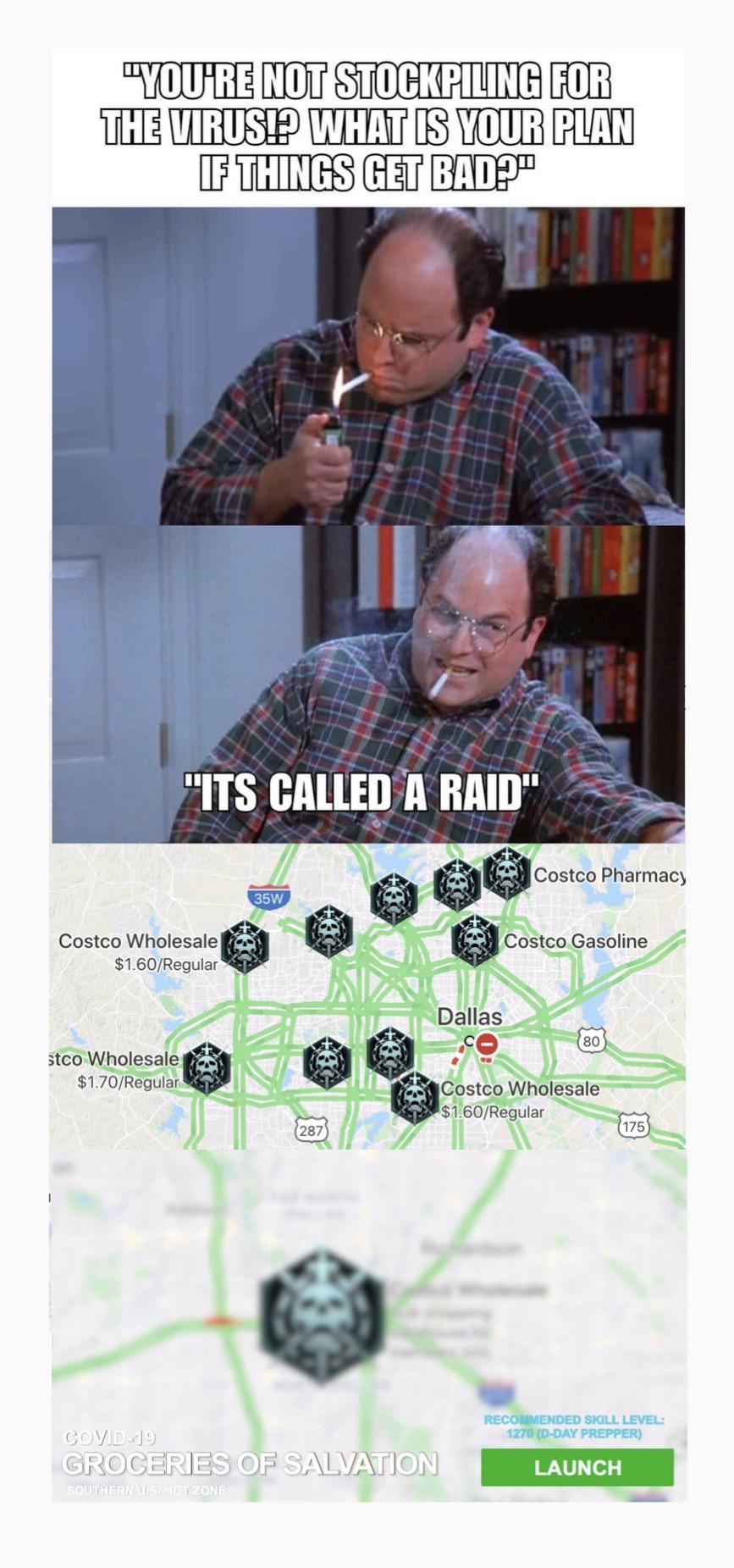 When they ask why you’re so cool in amongst the madness (the top meme’s