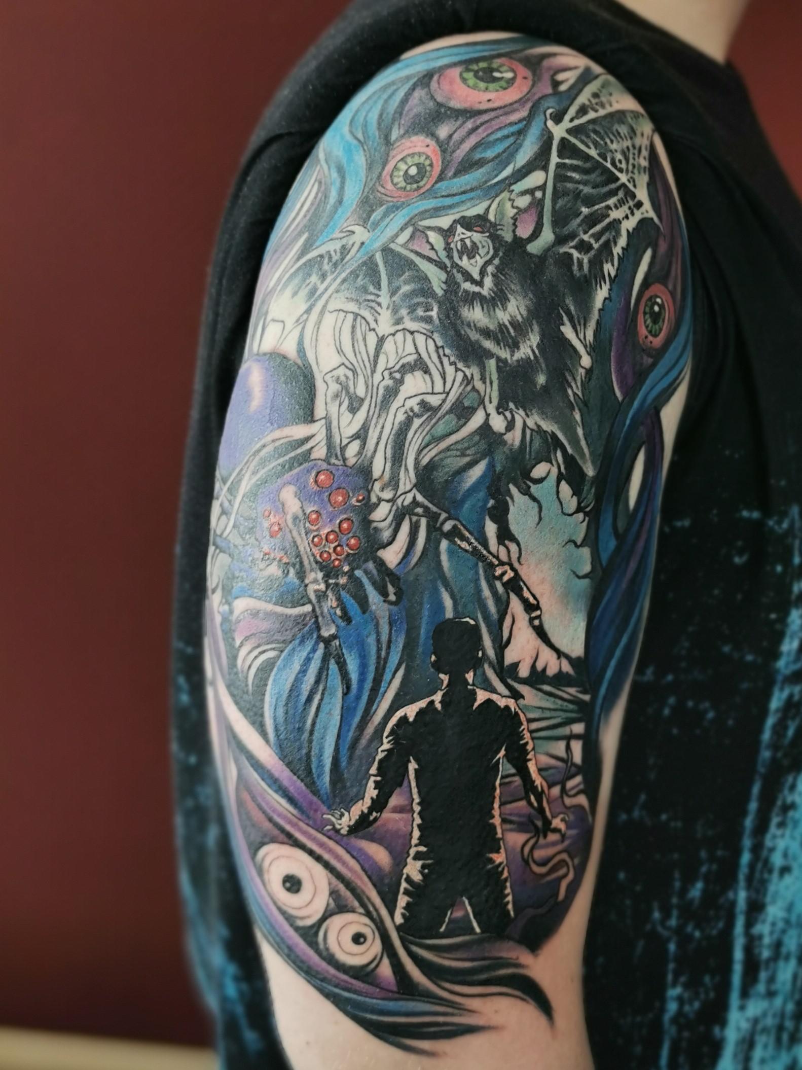 Wanted to share my in progress ADTR half sleeve any suggestions on