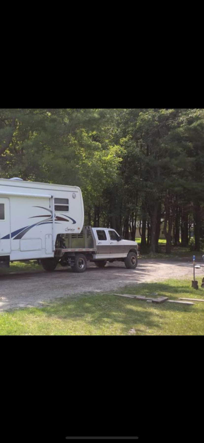 My dads old 96 f250 7.3 powerstroke. Was supposed to be my first truck