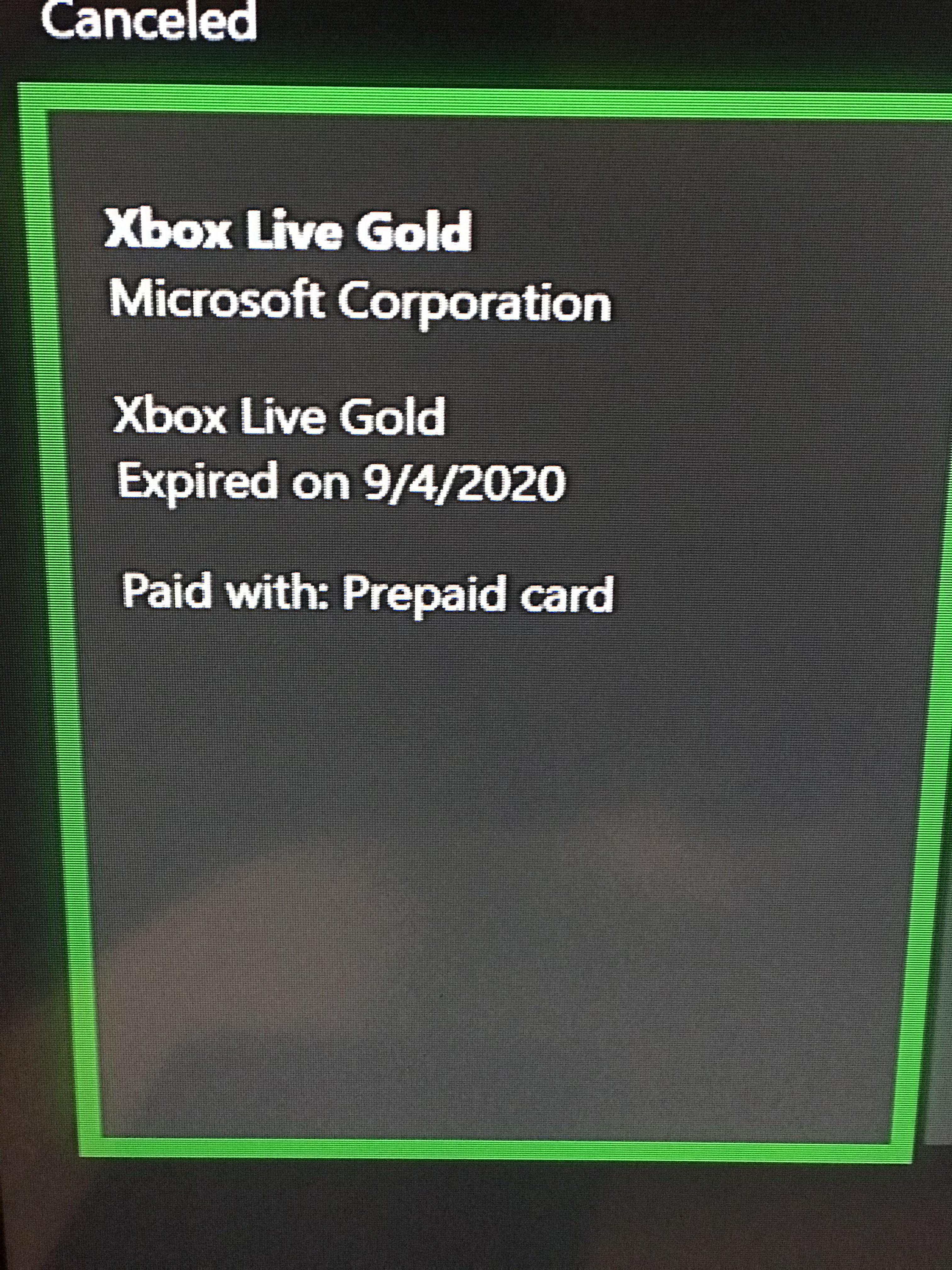 My Xbox Gold somehow expired a day ahead of time. r/xbox