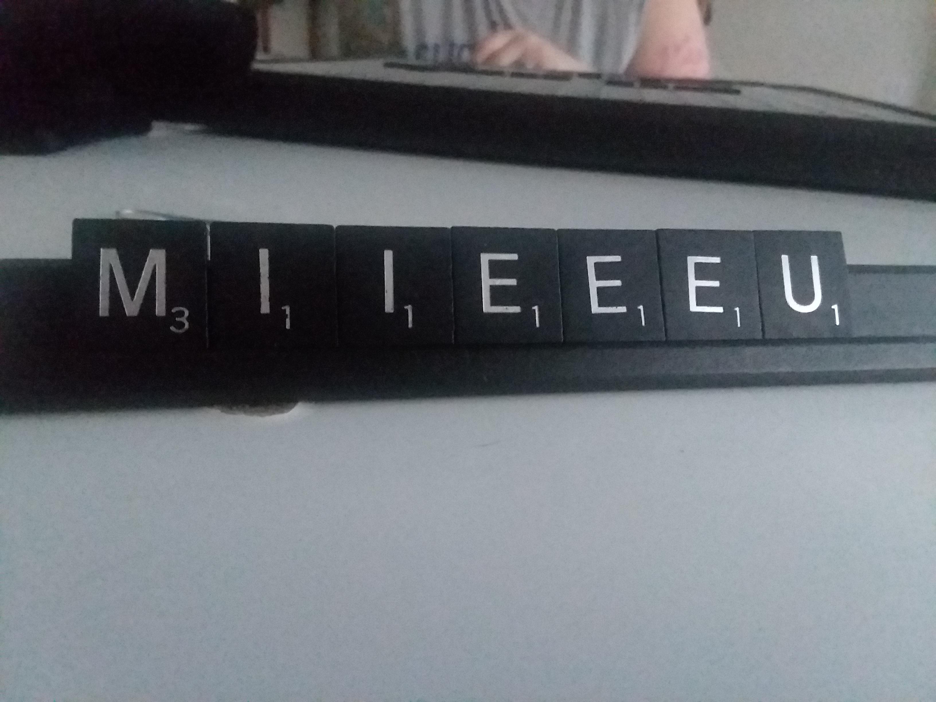 269 best r/scrabble images on Pholder Had this rack today... so