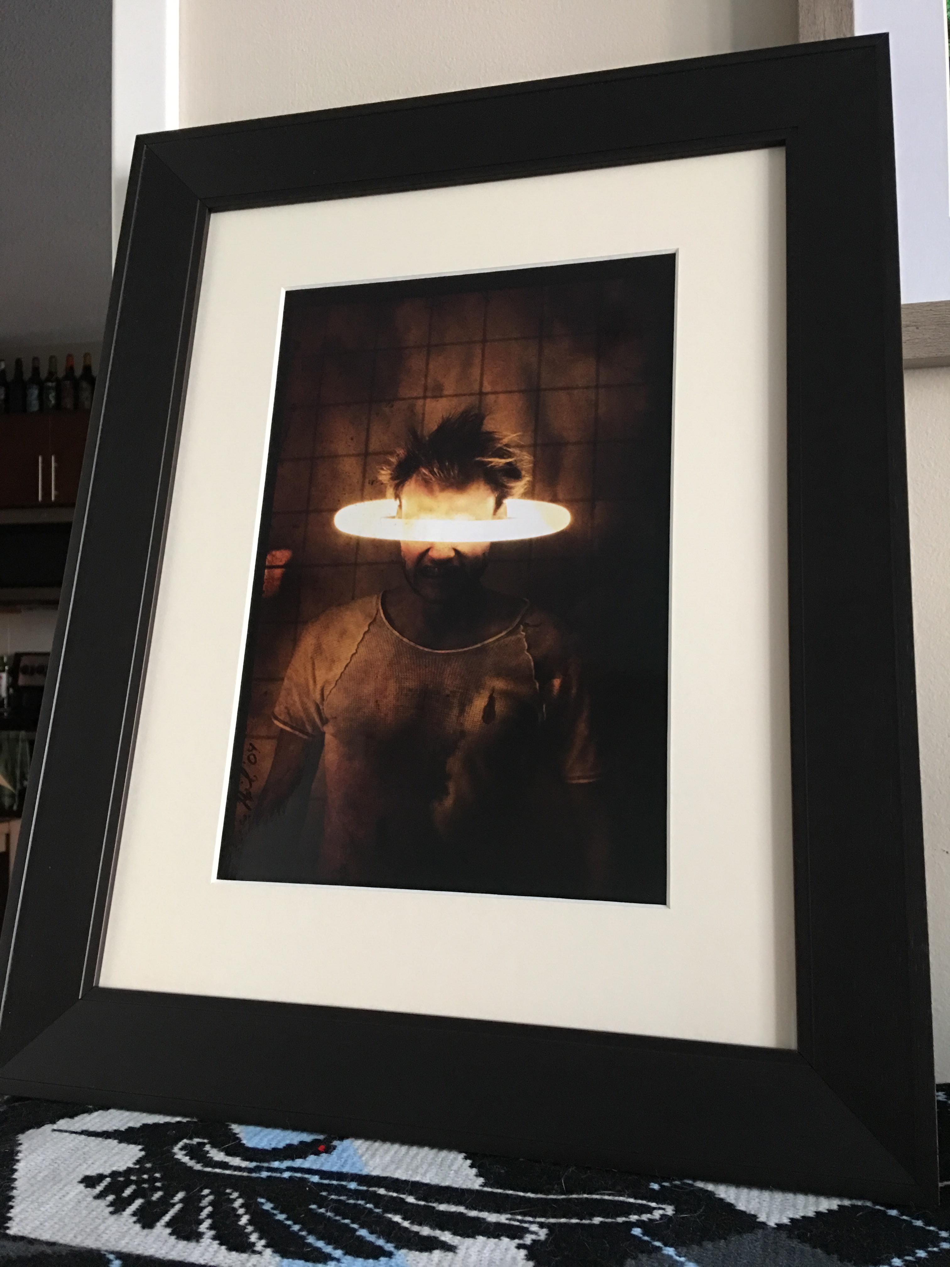 Finally got a proper frame around a mat around a halo (‘round me)! r/stevenwilson