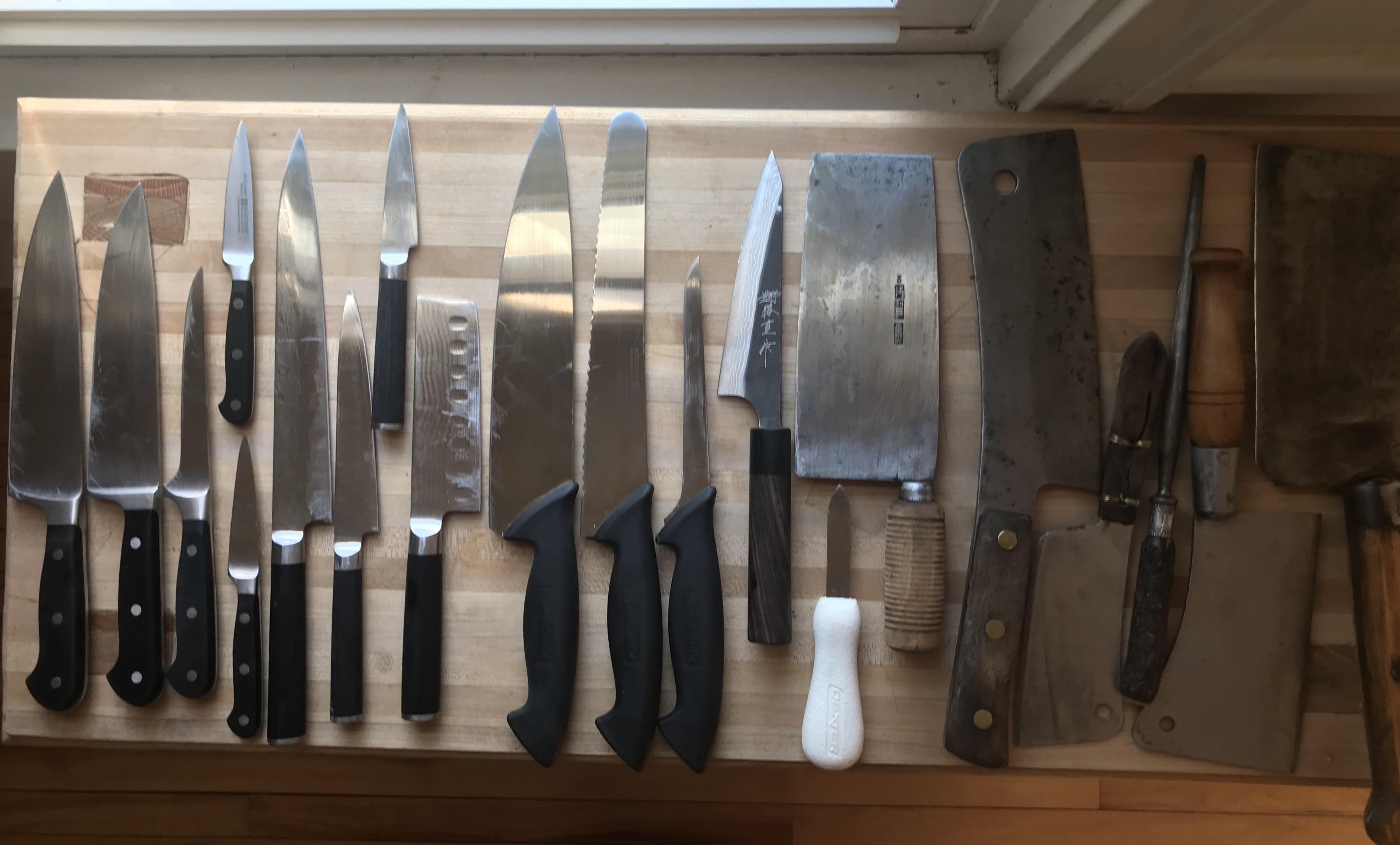 Finally added some authentic Japanese steel to my collection r/chefknives
