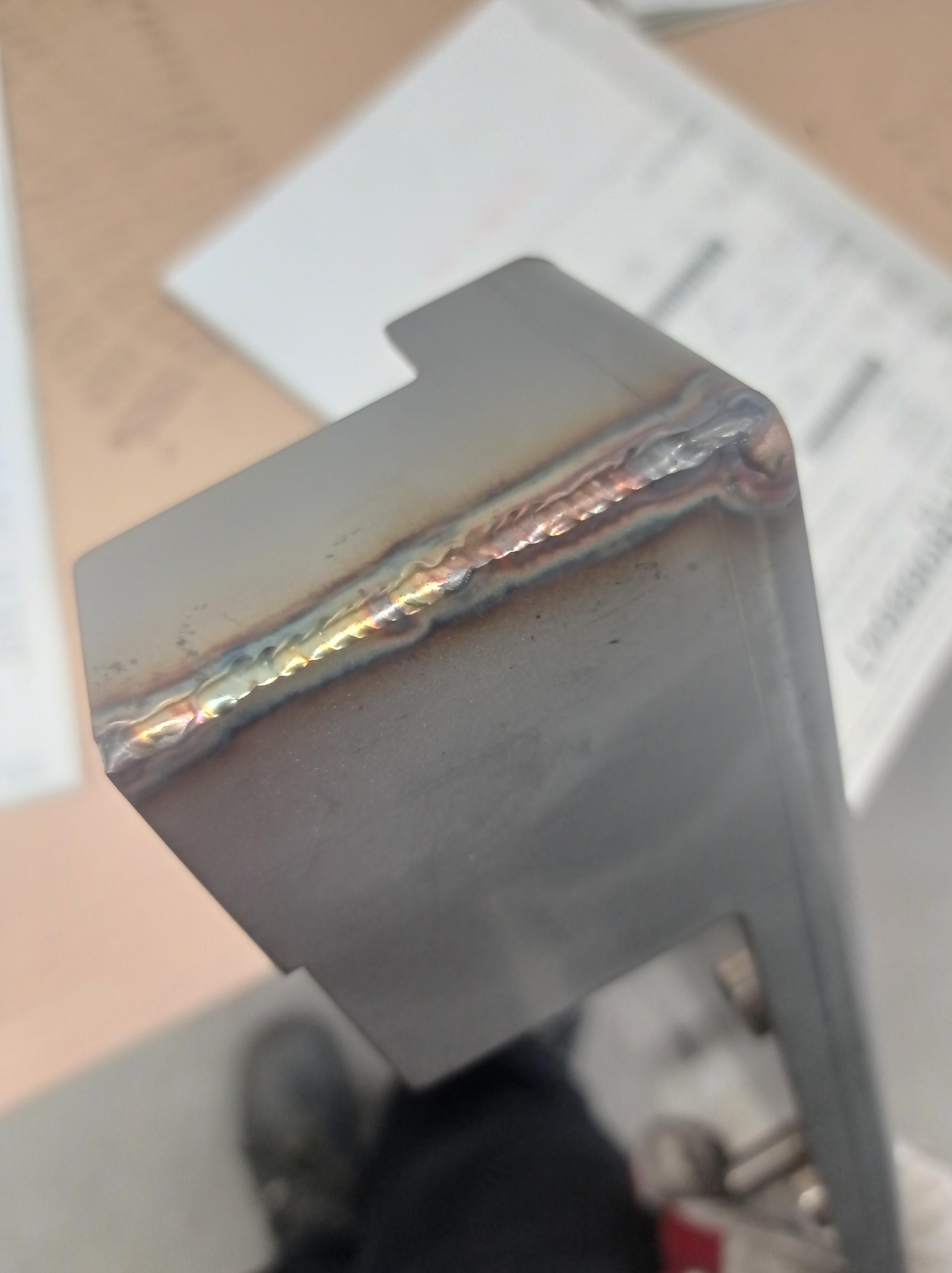 Tips for improving? ISO316 stainless steel, DC Tig r/Welding