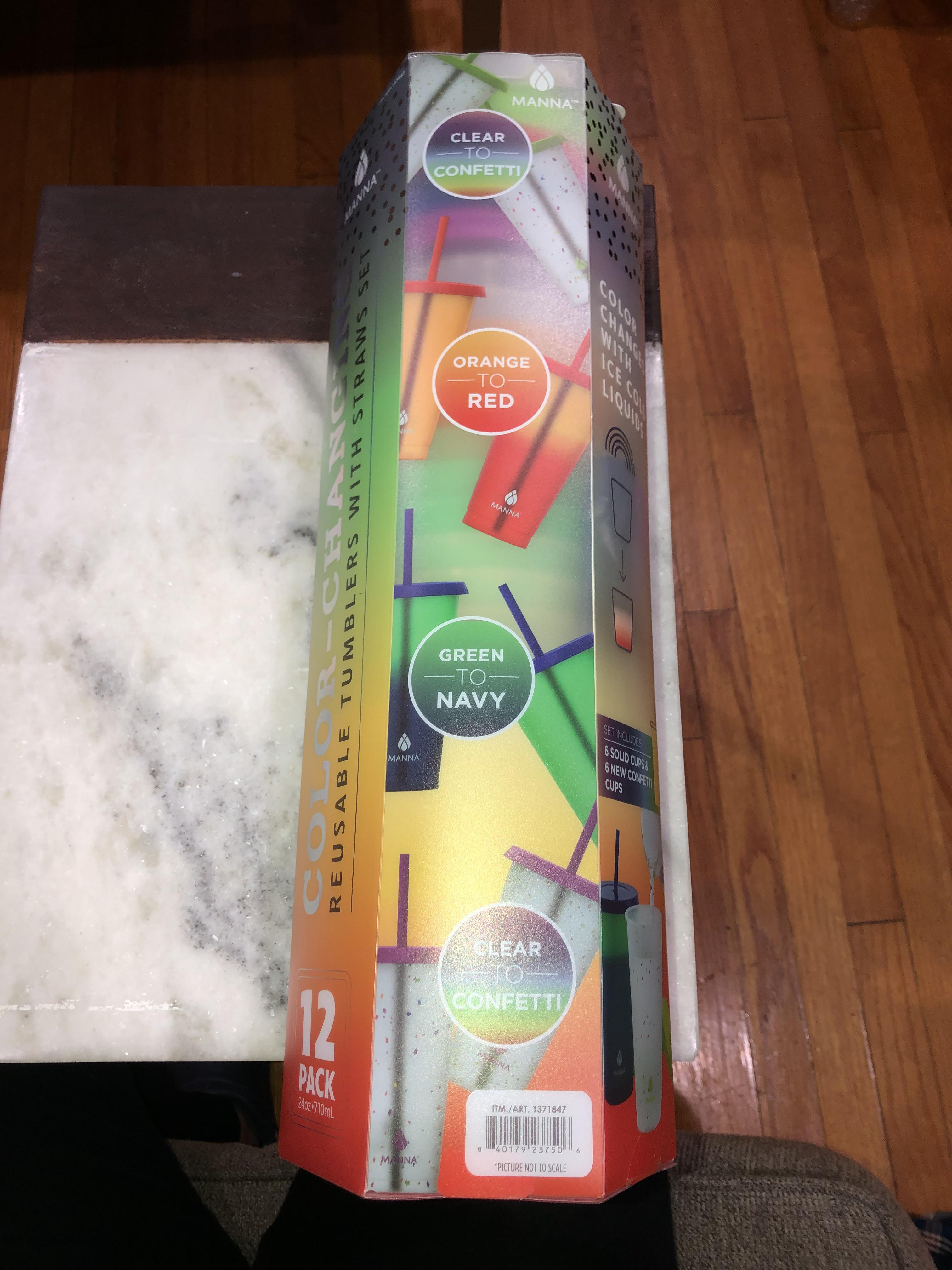 Such a cool find! Colorchanging reusable tumblers 🥳 r/Costco