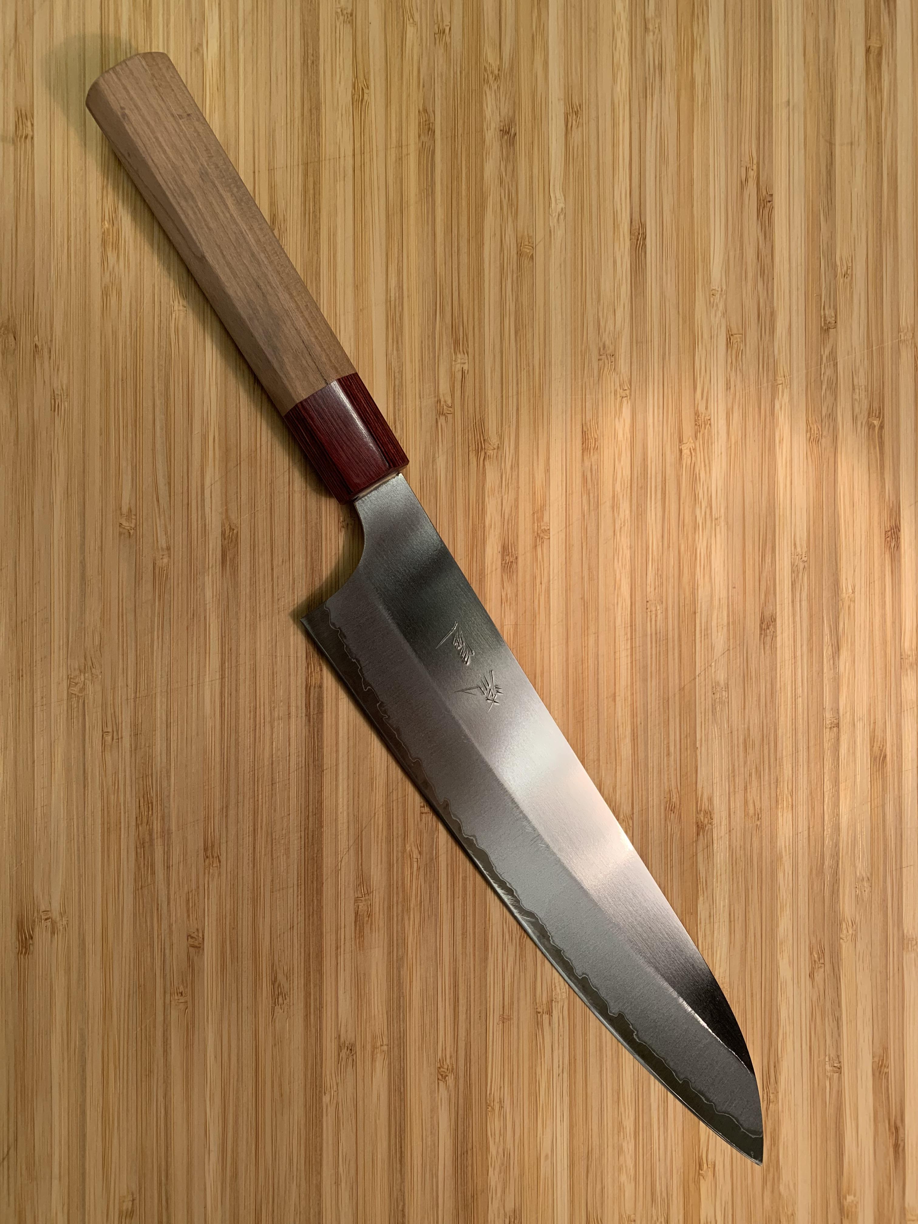 My first Japanese knife. Makoto Ryusei Gyuto, 210mm, Aogami Super r