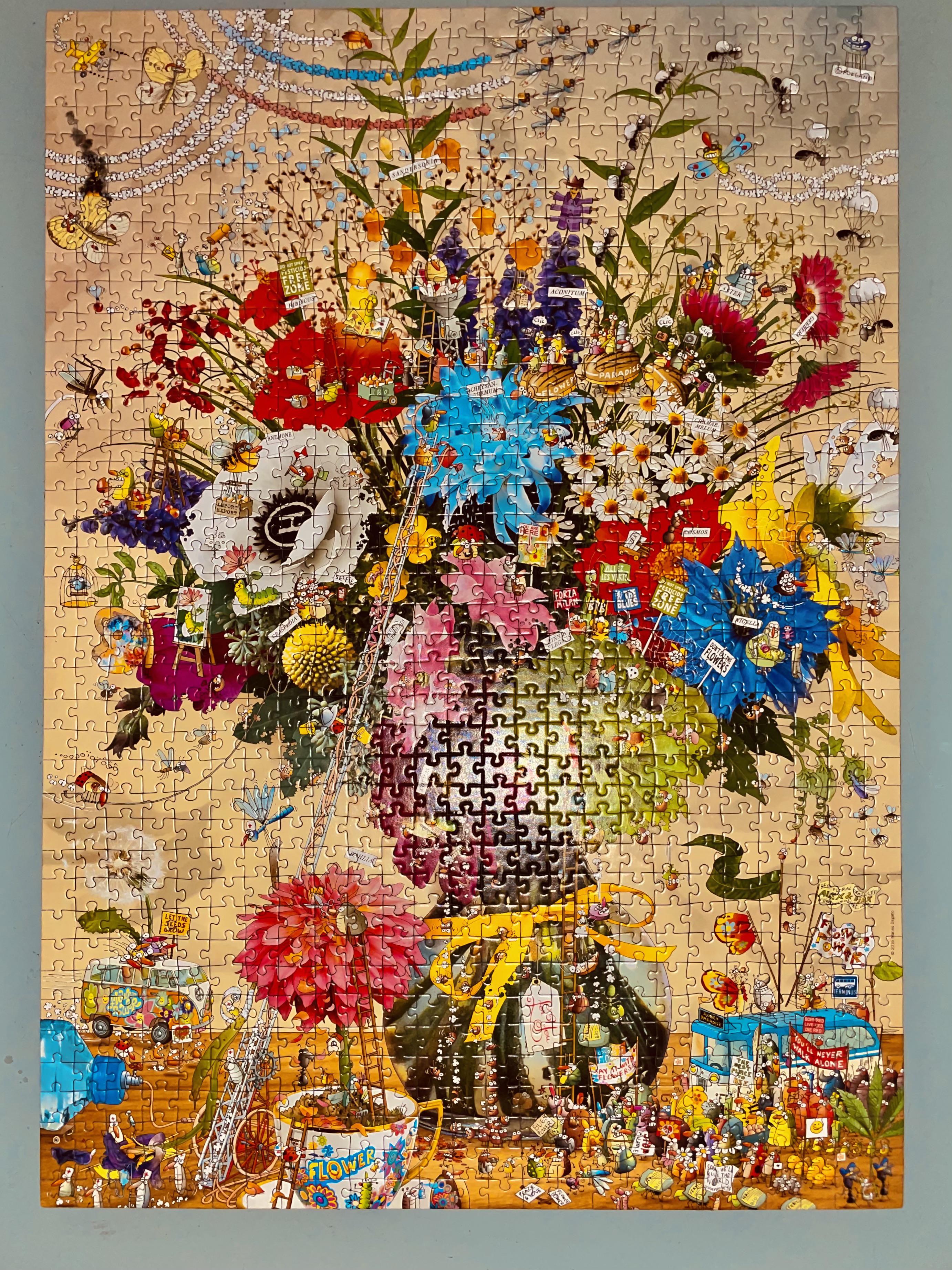 [ENTRY] Flower’s Life Marino Degano (Heye) / 1000 pcs r/Jigsawpuzzles