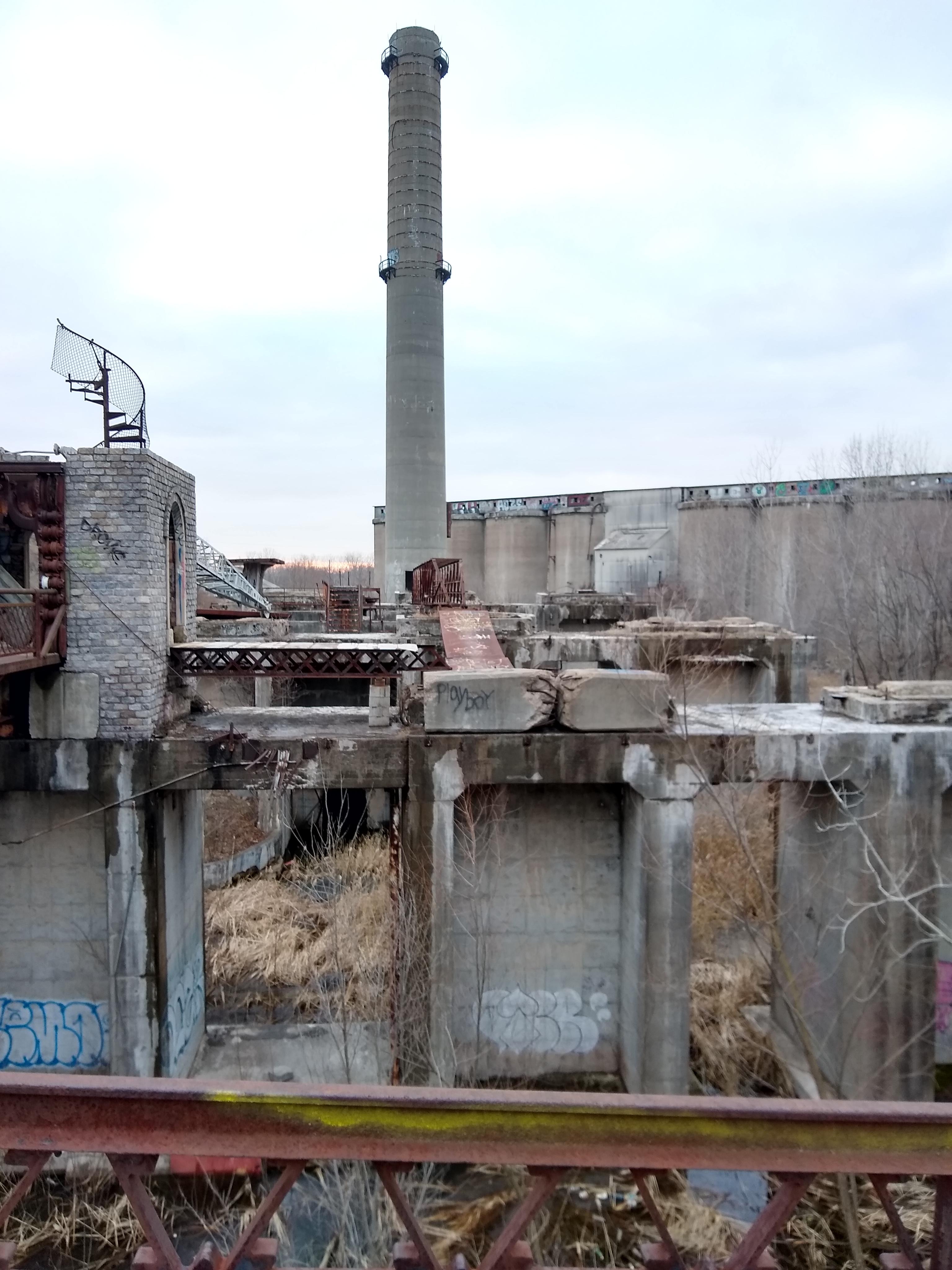 Cementland, an unfinished theme park type attraction that had its