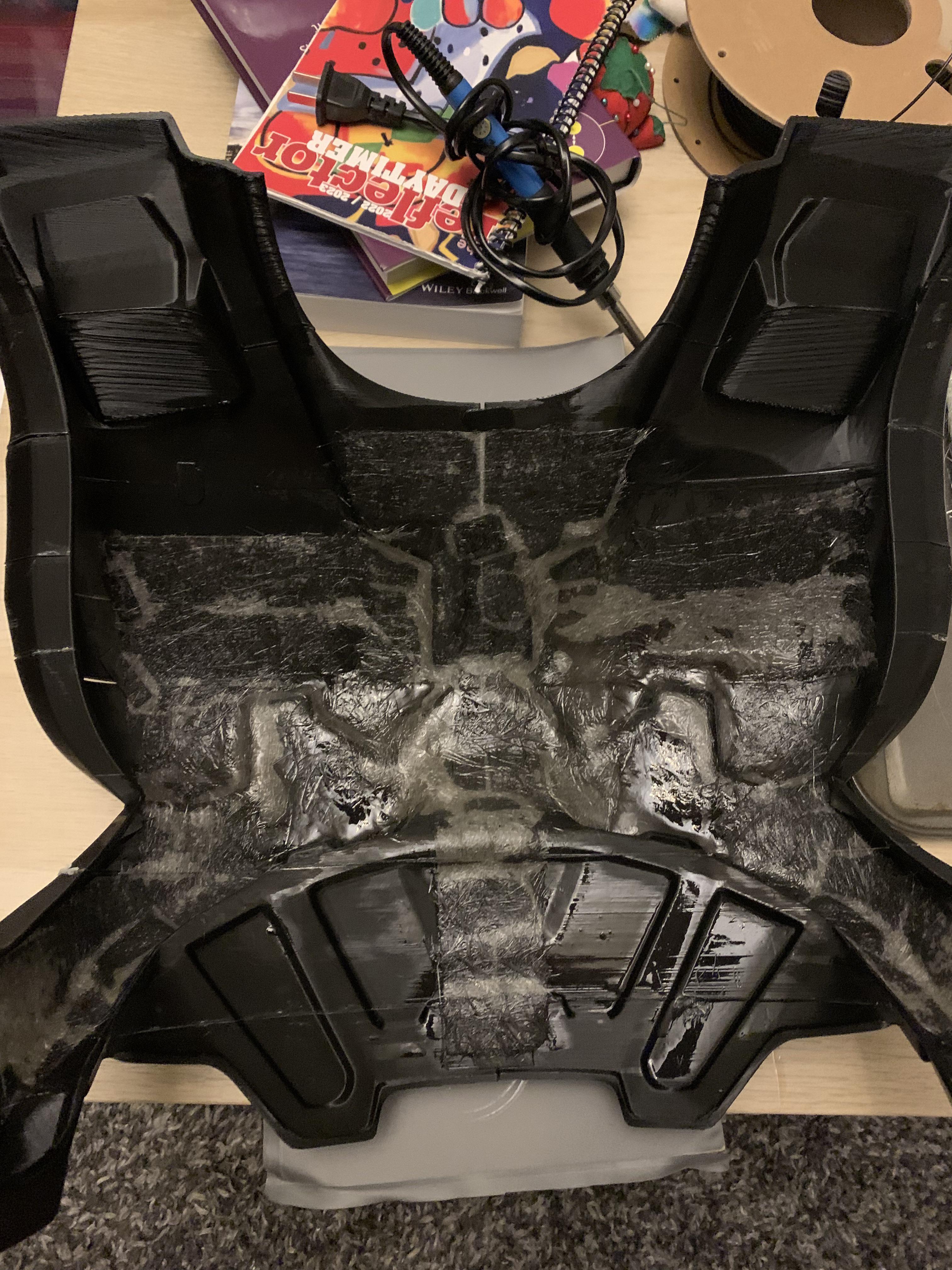 Thoughts on using 3d print UV resin and Fiber glass to reinforce 3d