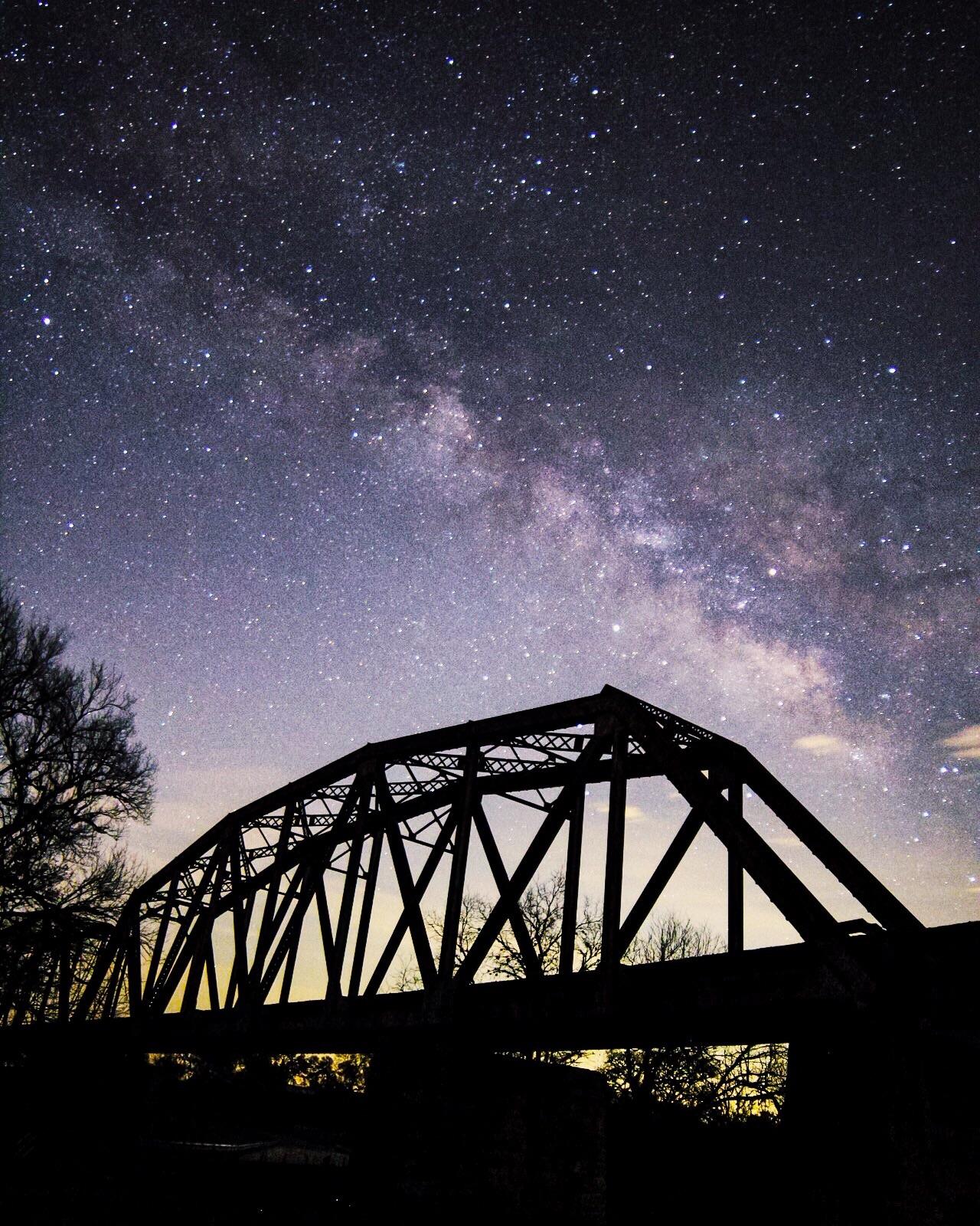 Abandoned railroad crossing the Guadalupe River in Comfort, TX r/texas