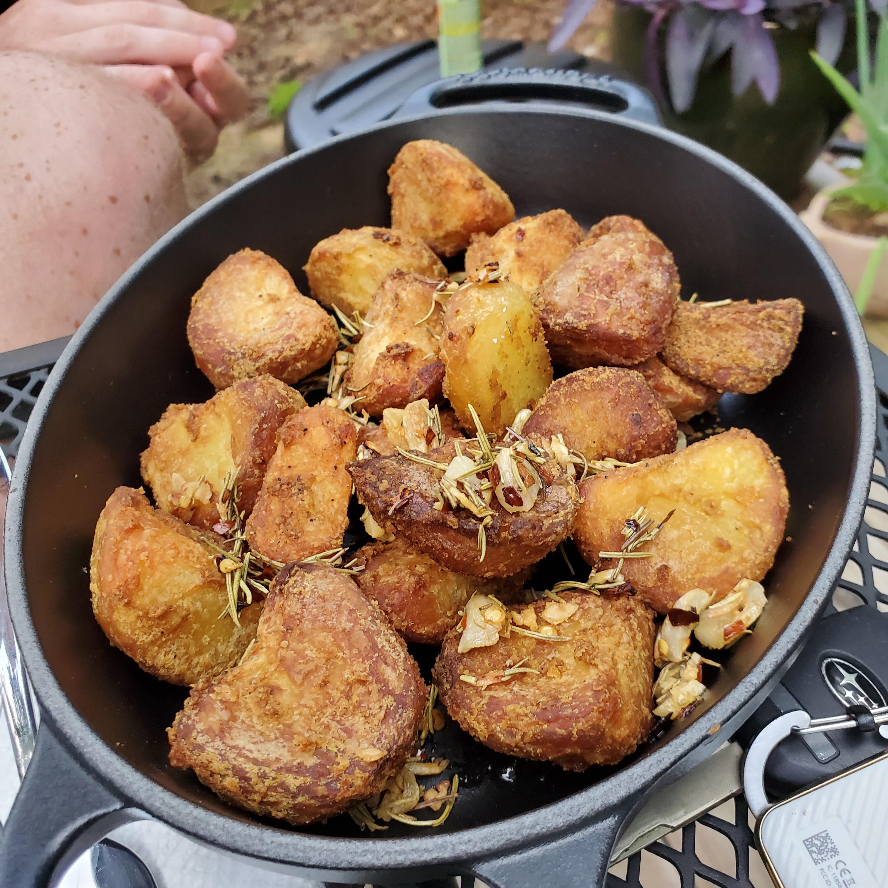 I made Kenji's Crispy Roasted Potatoes in the air fryer r/seriouseats