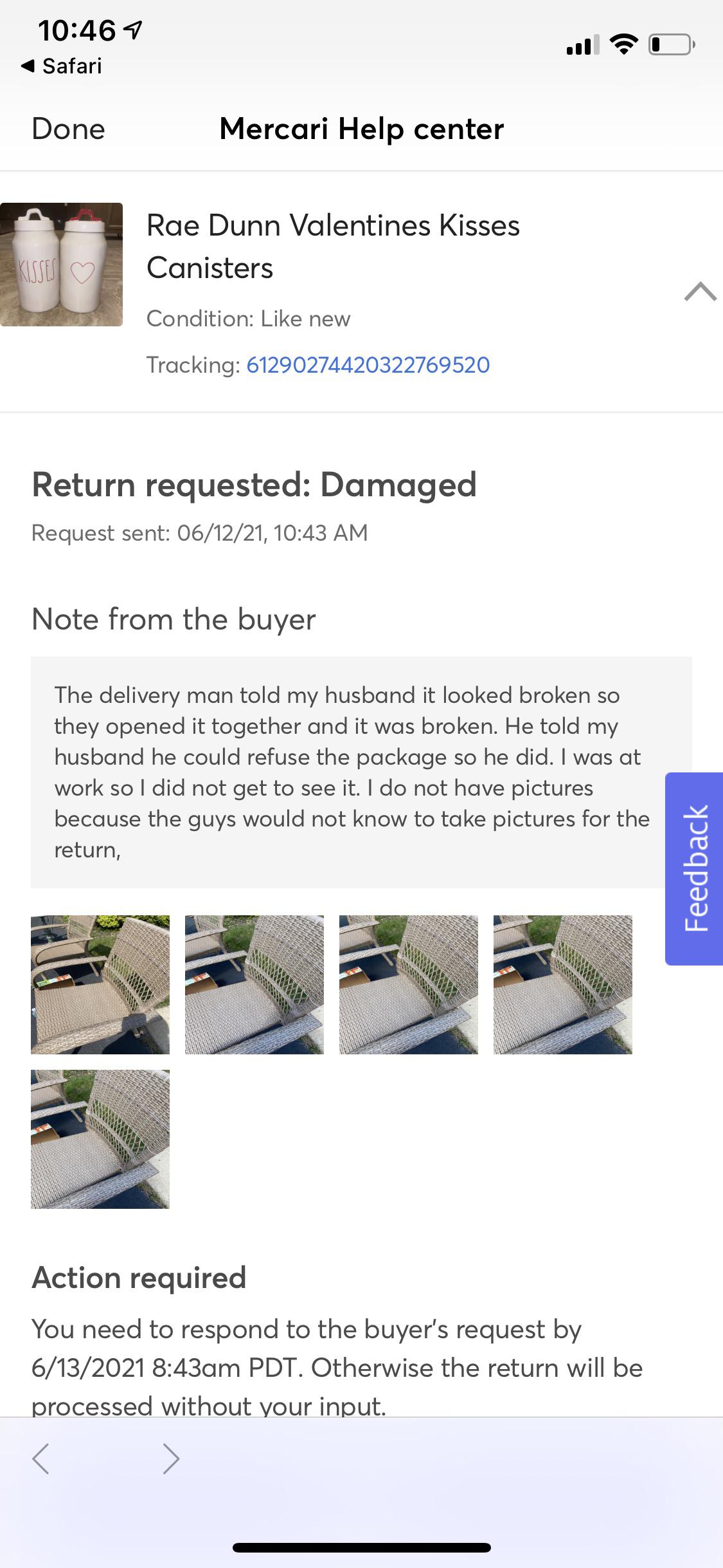 Item I sold arrived damaged… what do I do? r/Mercari
