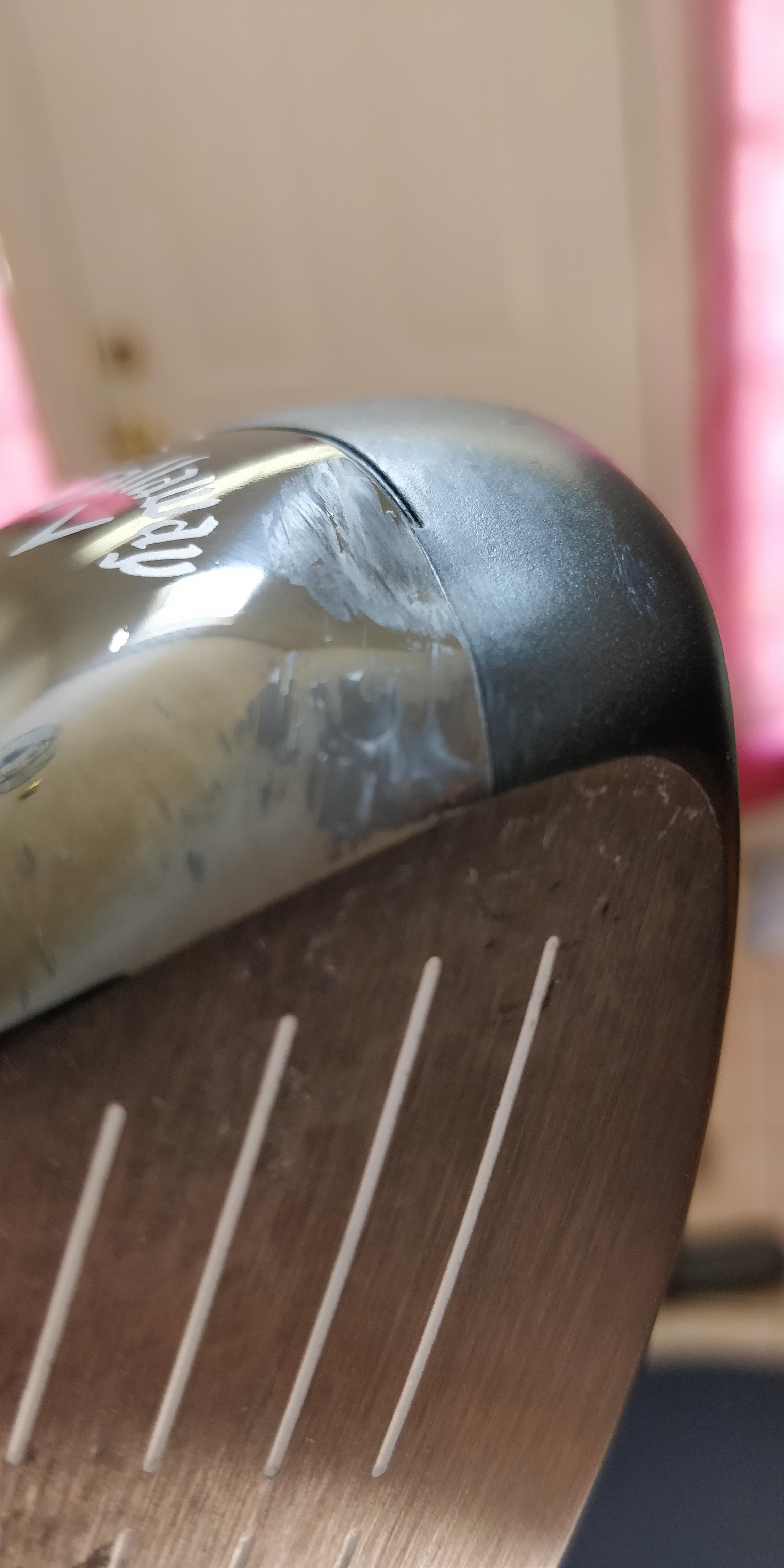 Dented Driver Help r/golf