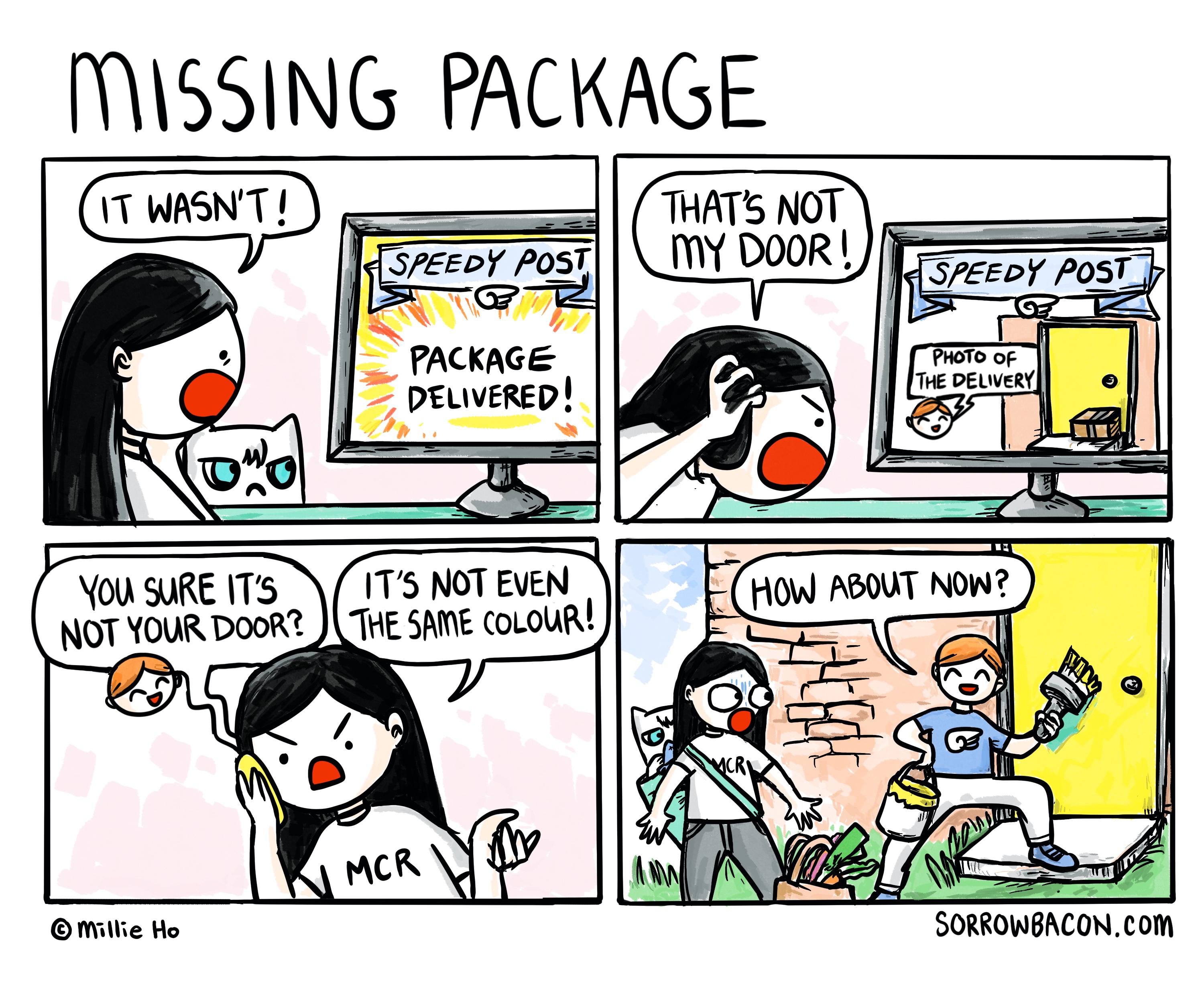 Missing Package r/funny