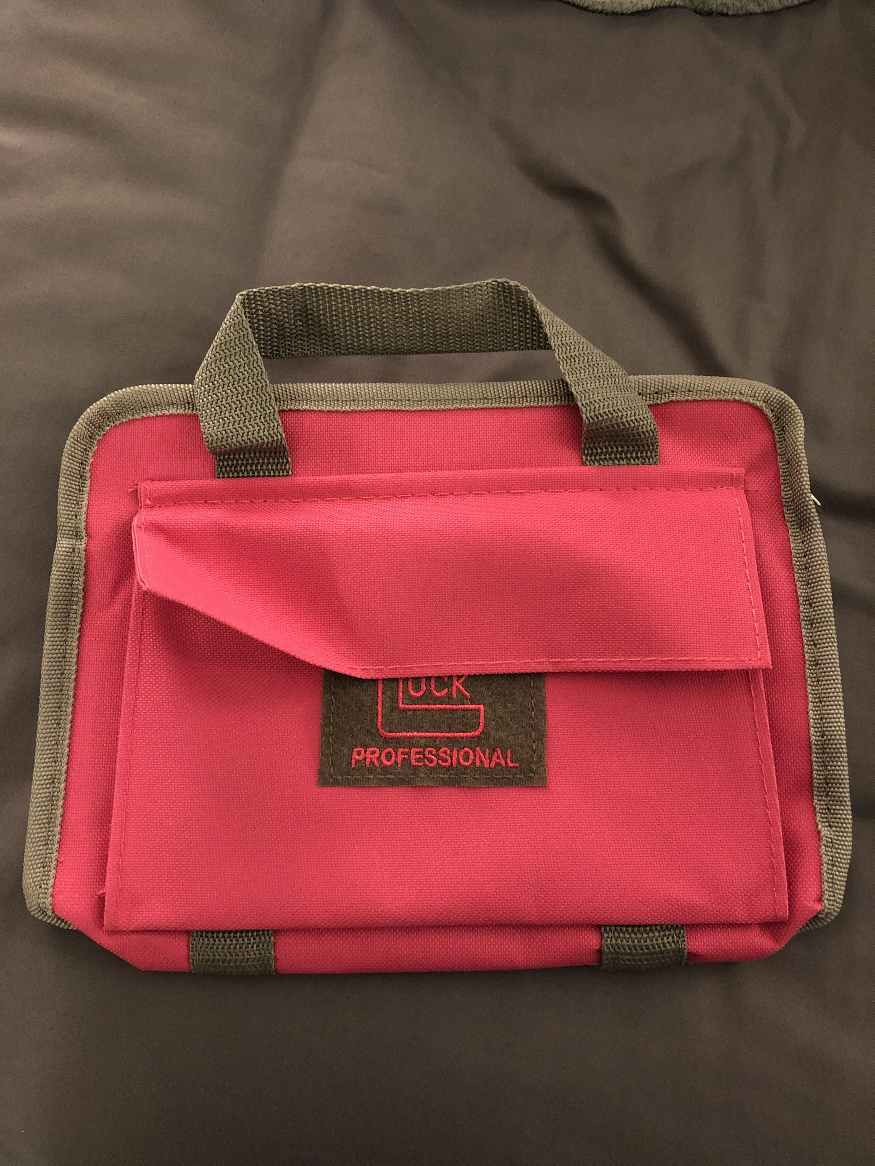 Pink GSSF Glock Range Bag if anyone wants to buy it. Shoot me an offer