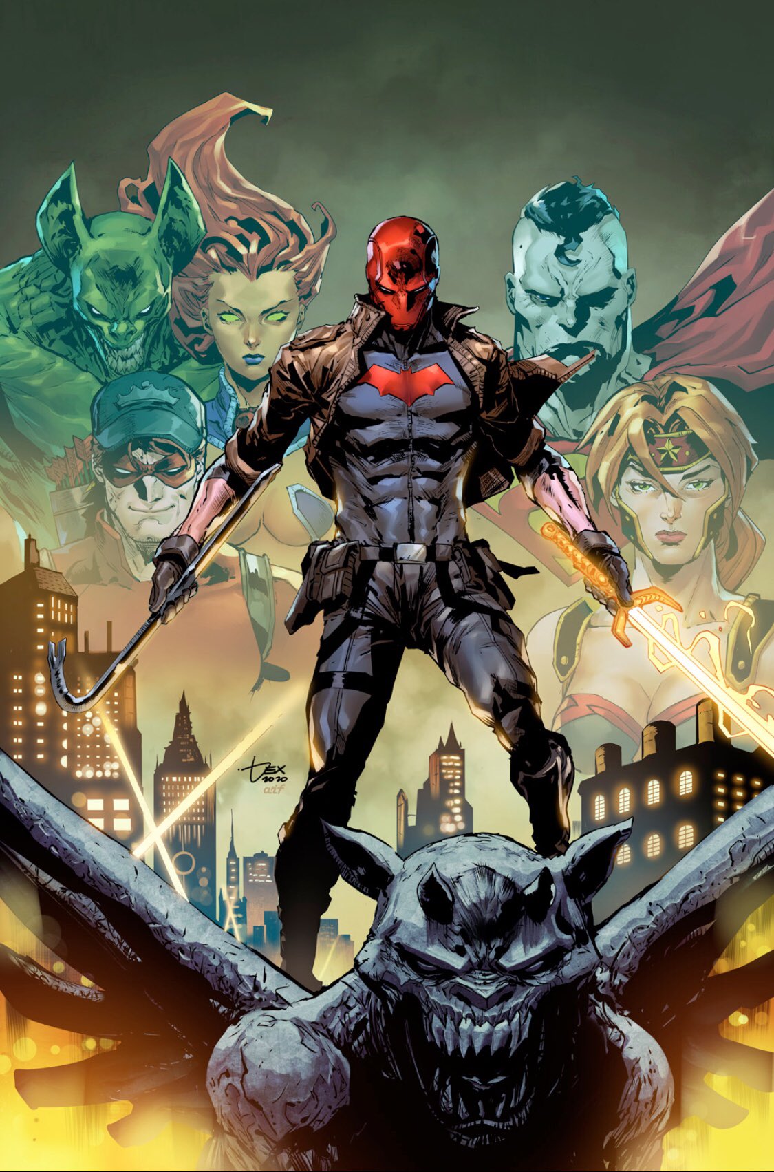 [Cover] Red Hood Outlaw 50 (Drawn by Dexter Soy & Colors by Arif