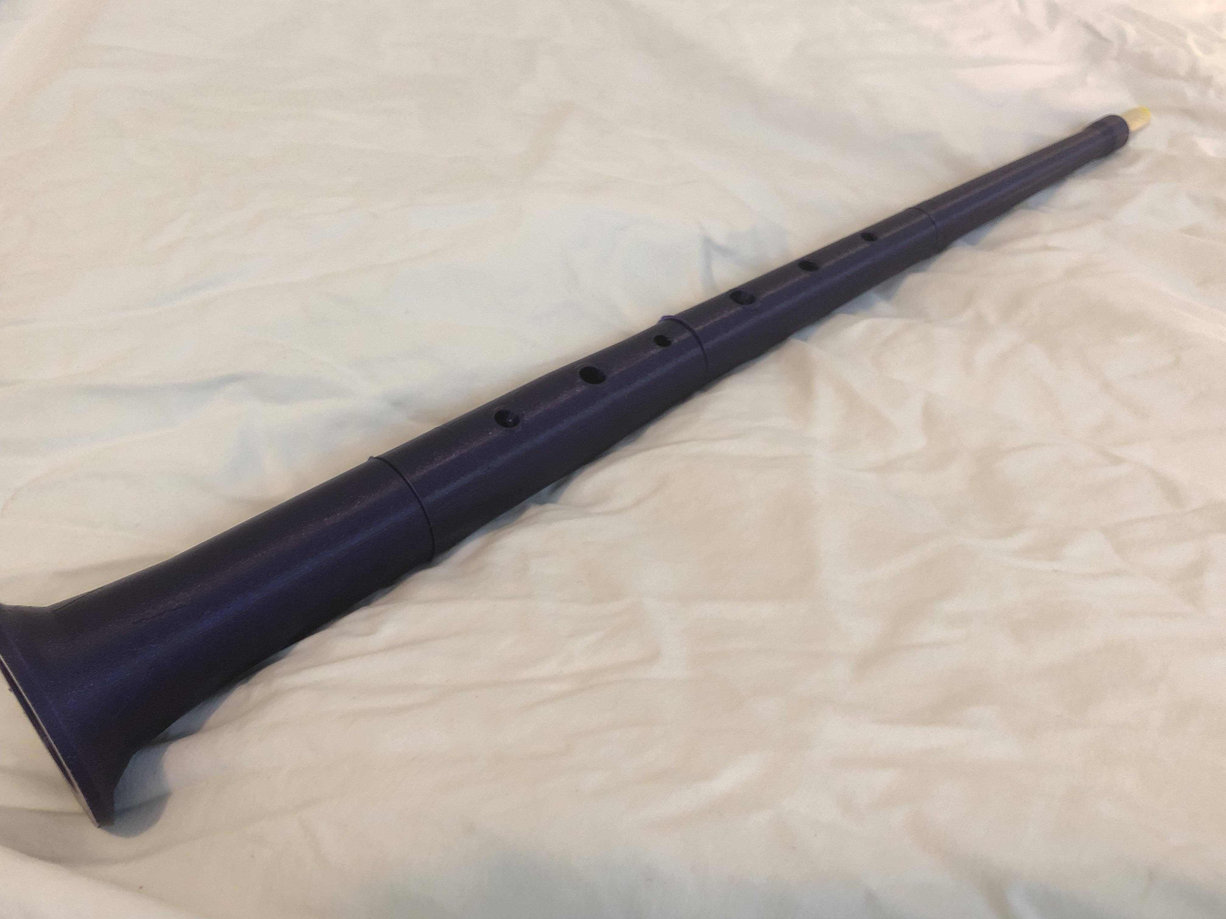Shawm (medieval doublereed instrument) r/3Dprinting