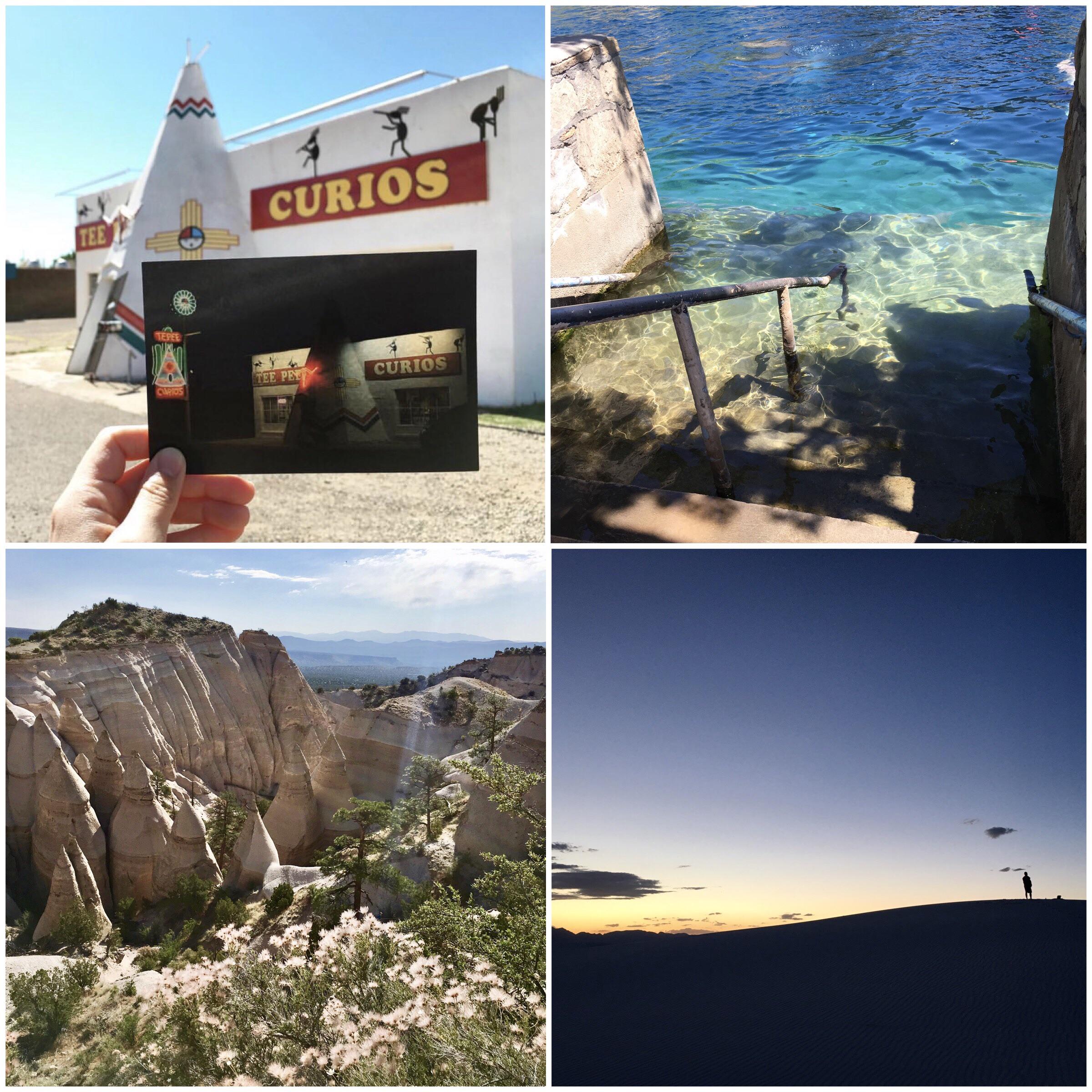 Highlights from a DFW to New Mexico Road Trip. Tucumcari—> Santa Rosa