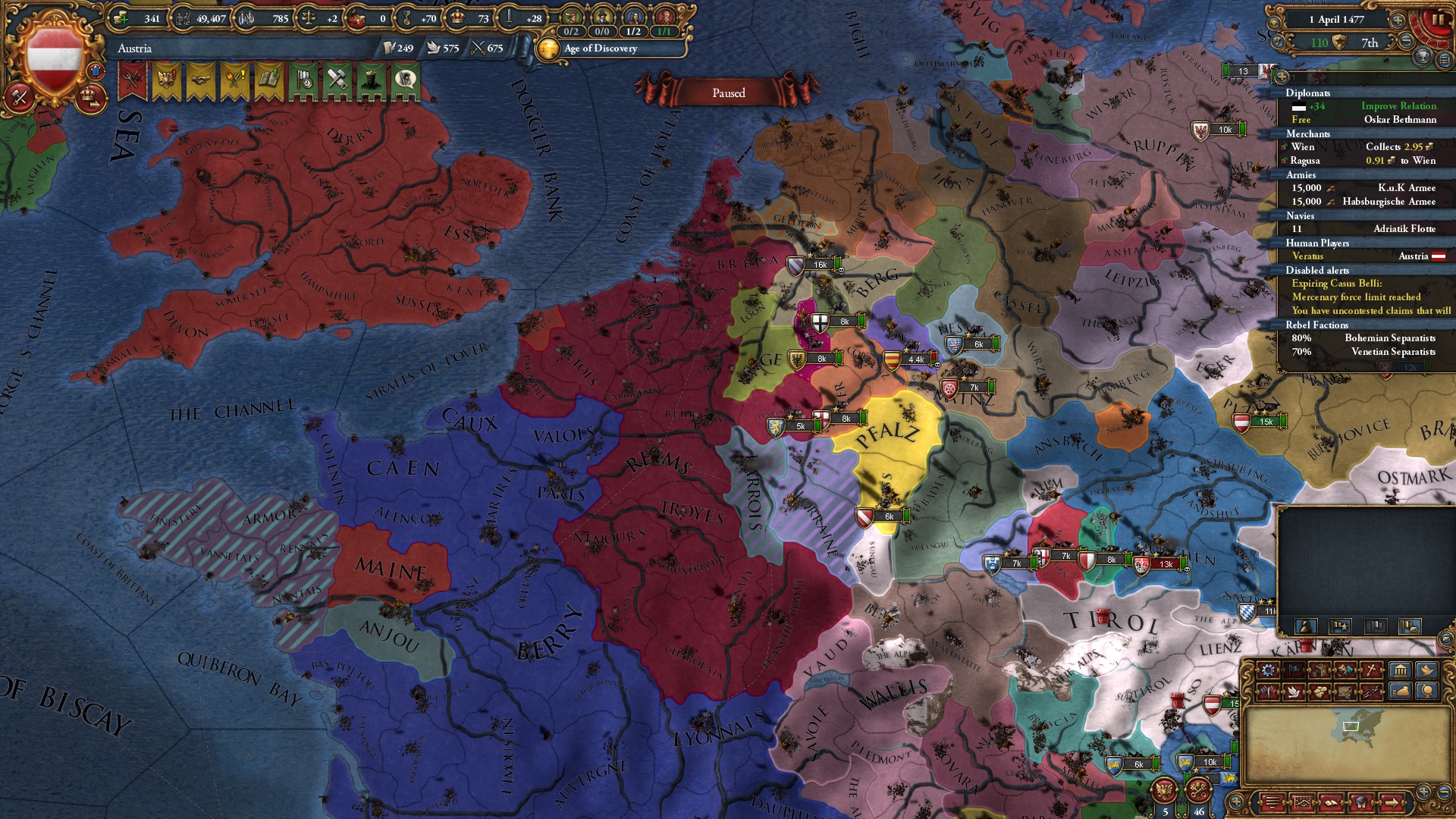 The True Burgundian Inheritance r/eu4