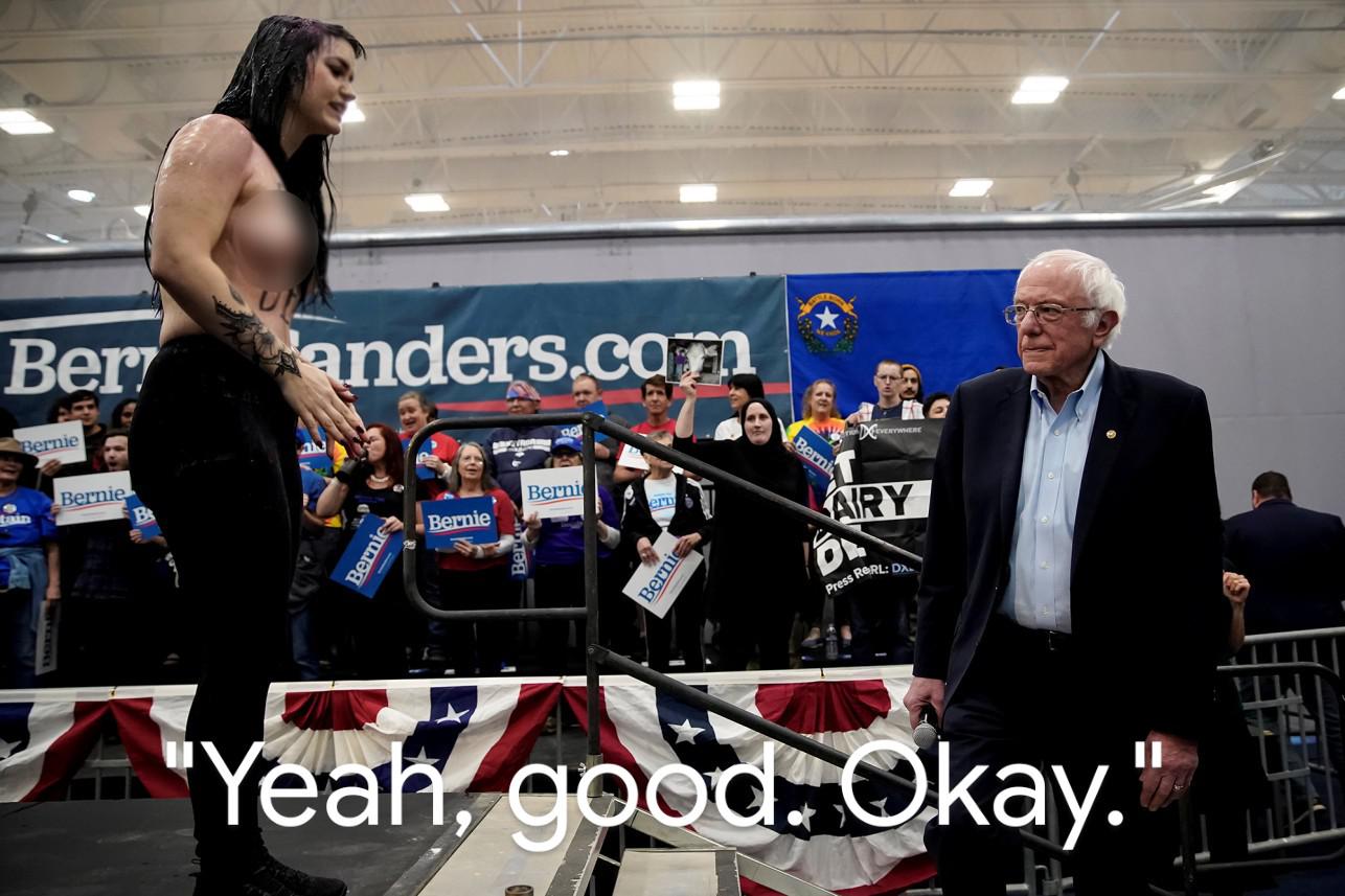 "Yeah, good. Okay." PresidentialRaceMemes