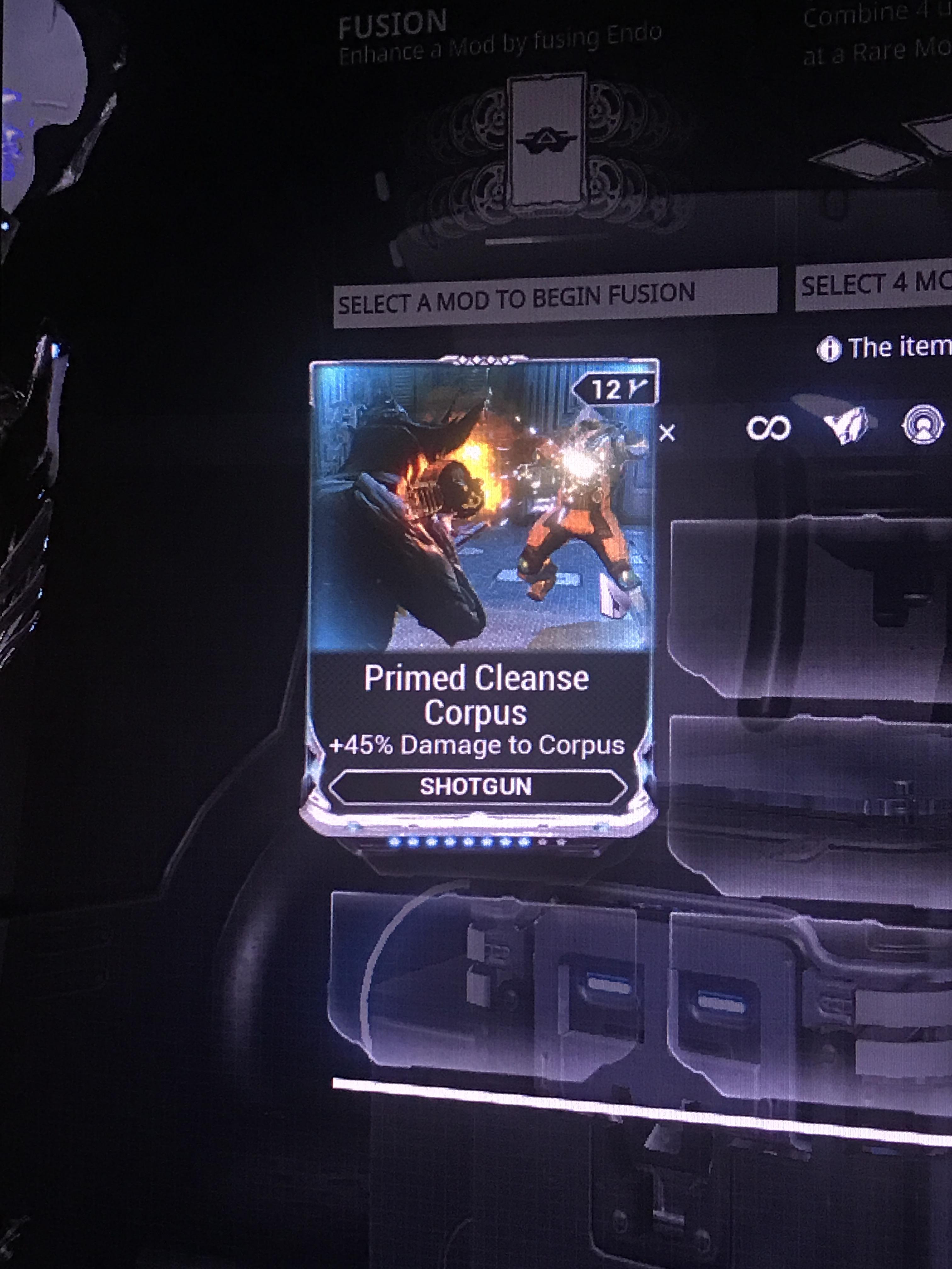 [WTS] [Q] [Price Check] [PC] Primed Cleanse Corpus rank 8/10 IGN