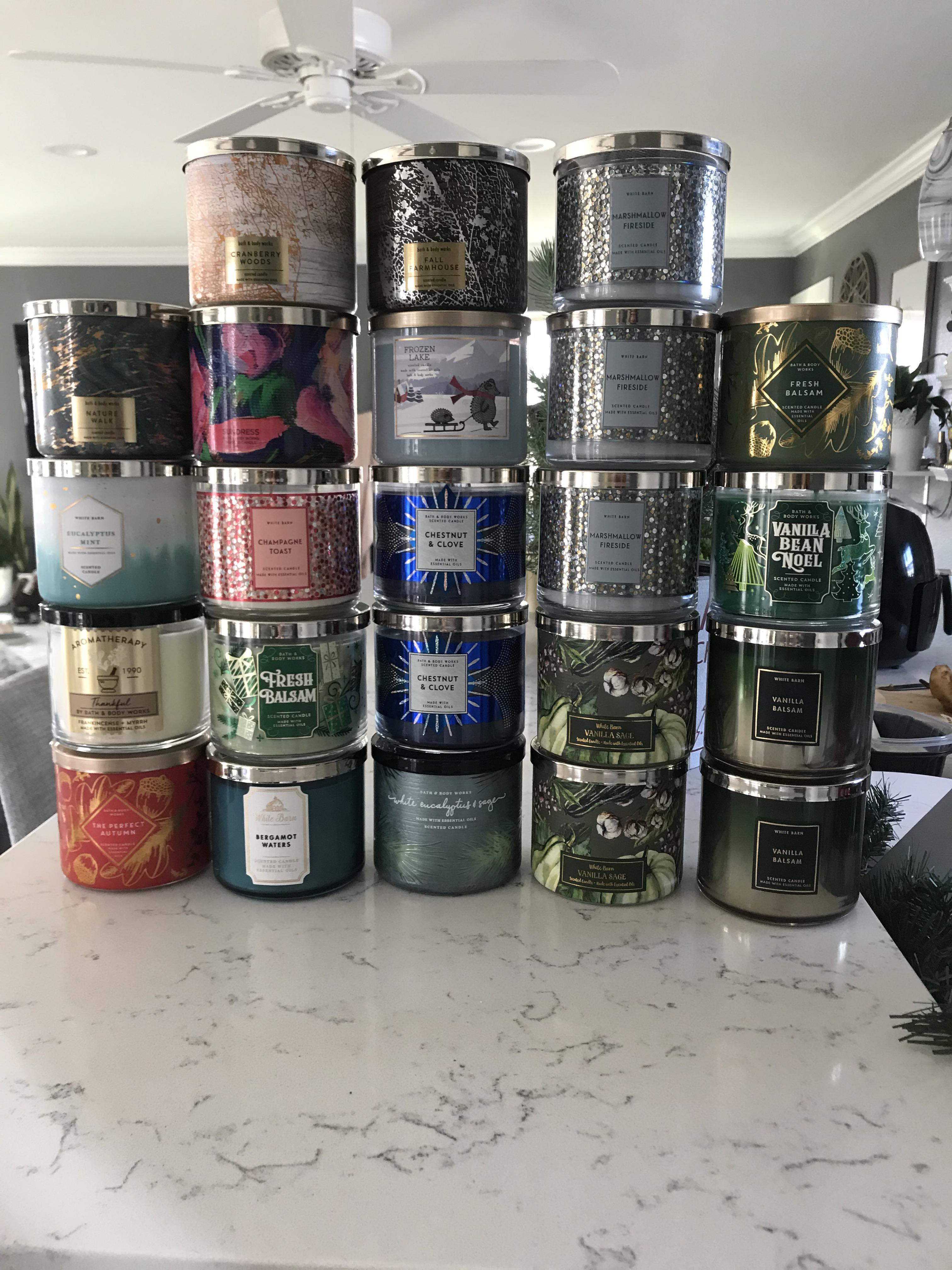 4am candle shopping, like a pro! r/bathandbodyworks