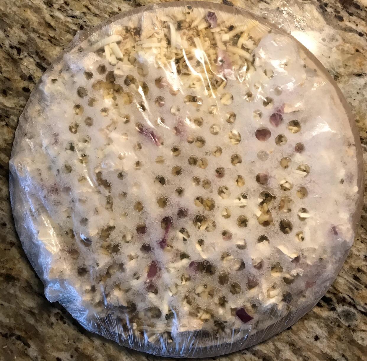 The freezer burn on my pizza r/mildlyinteresting