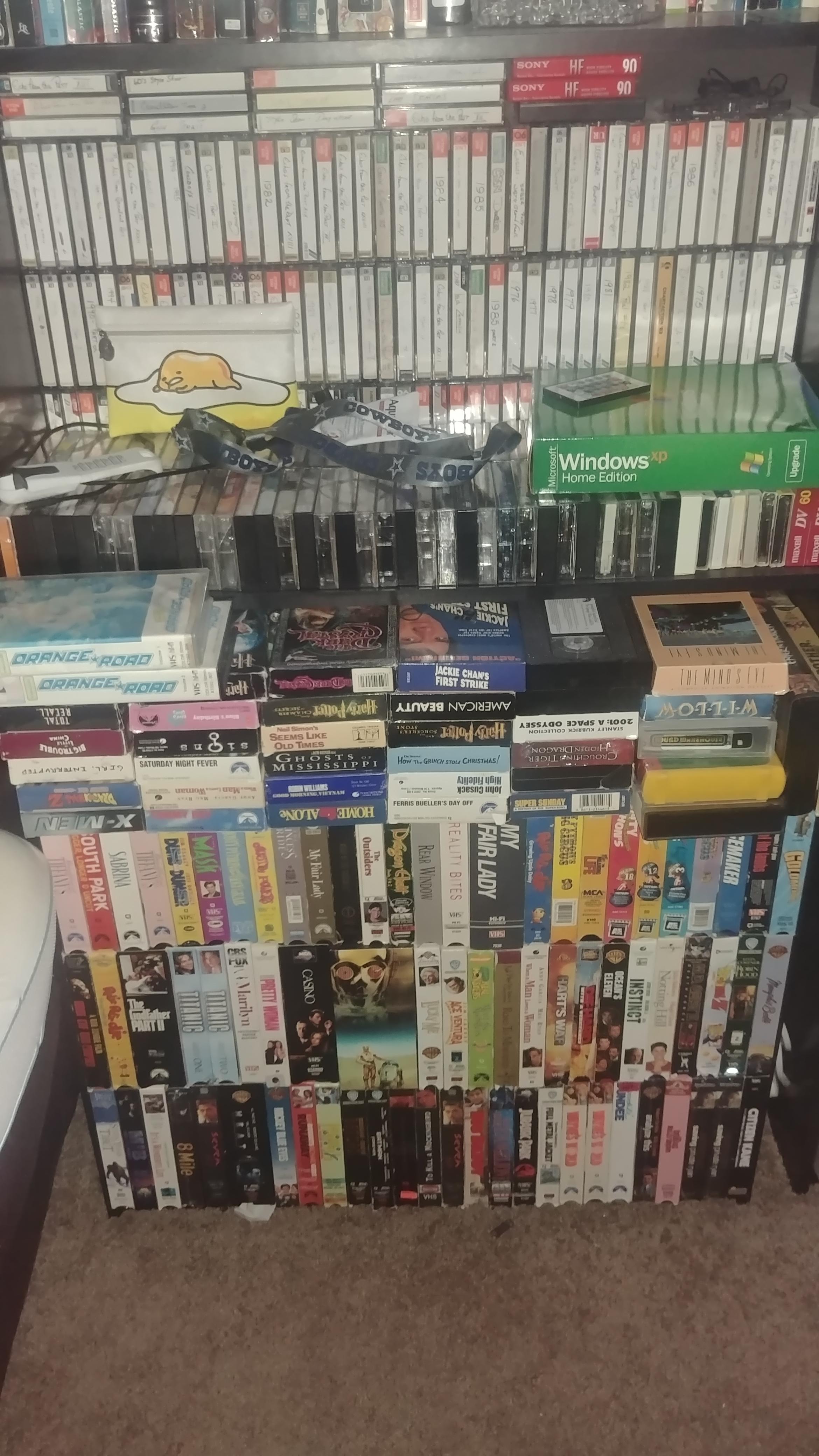 Q How do you personally store tapes? r/VHS