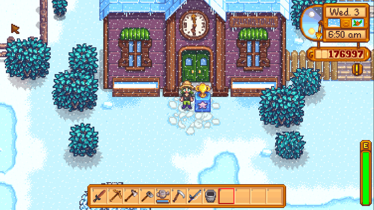Community Center in Year 1! StardewValley