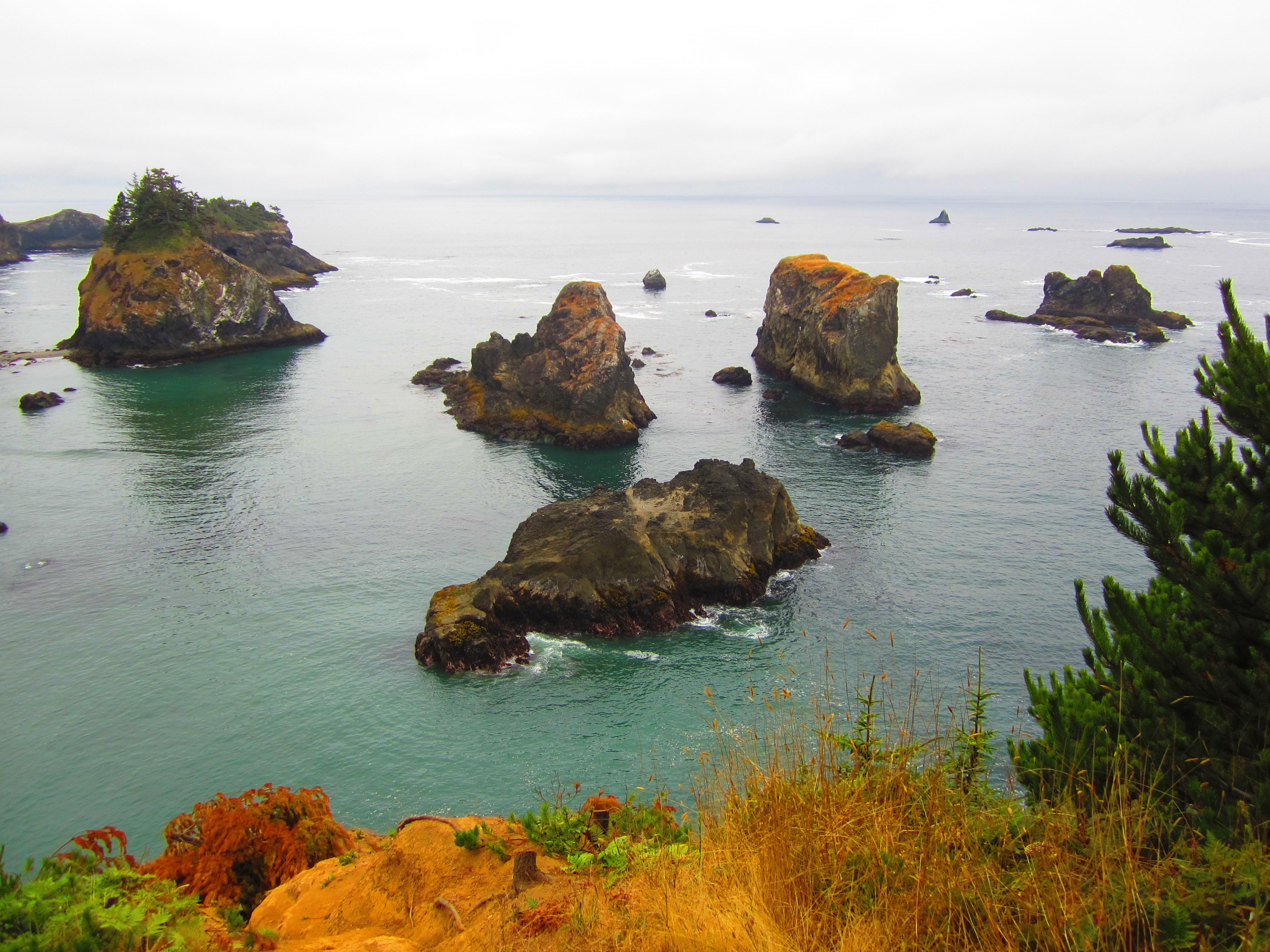 Cliffs of the Oregon coast [4000 x 3000] [OC] r/EarthPorn