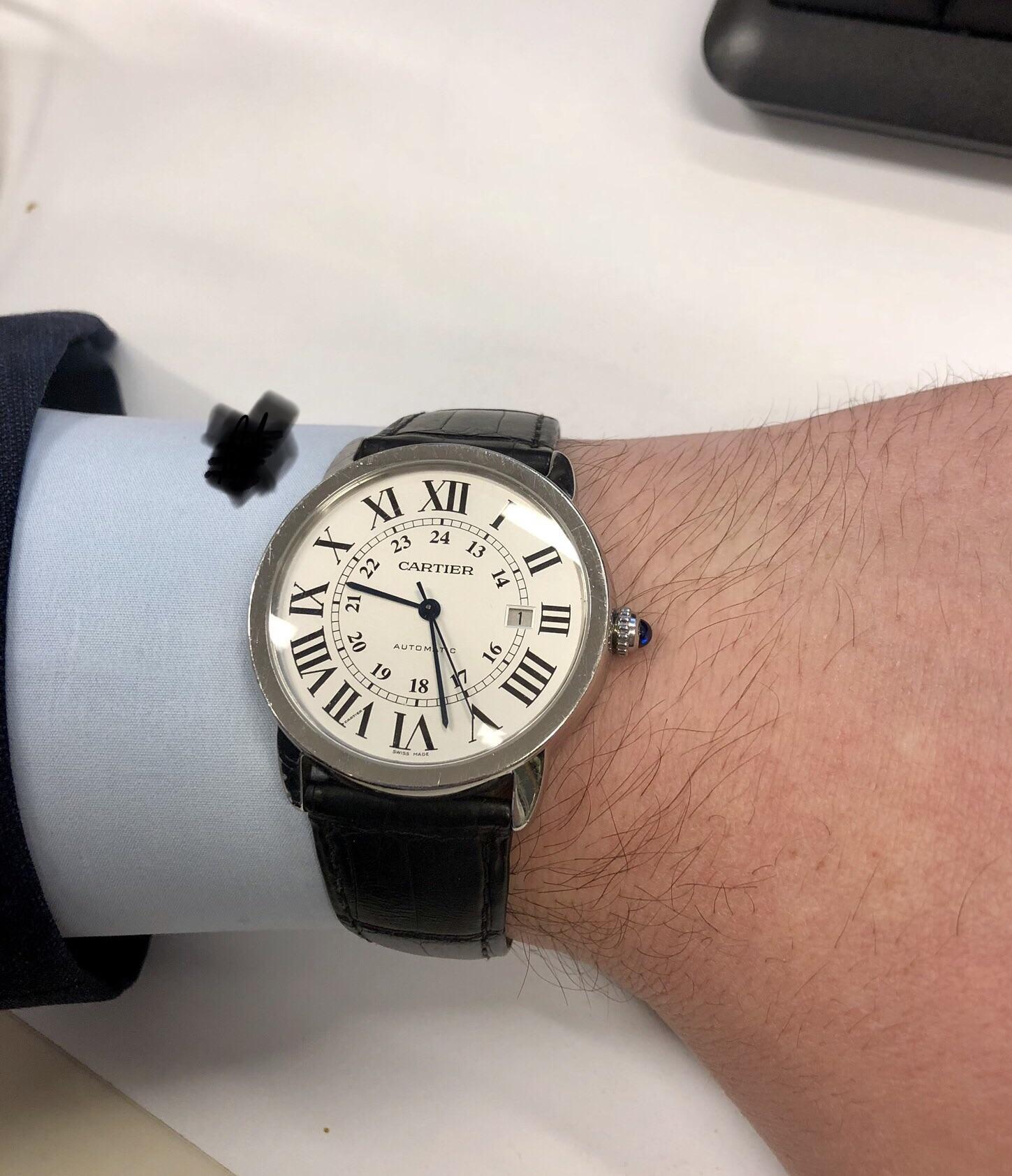 [Cartier] Dress watch at the office r/Watches