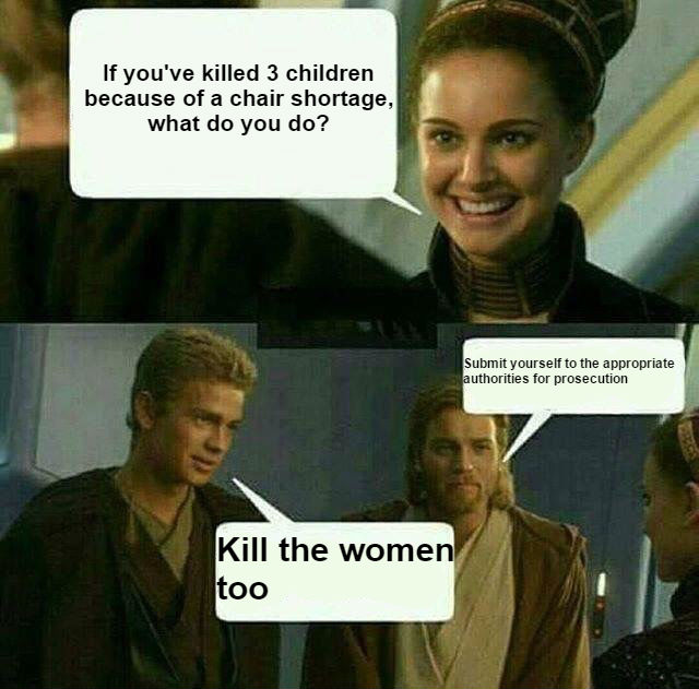 chair meme episode ii attack of the .jpg PrequelMemes