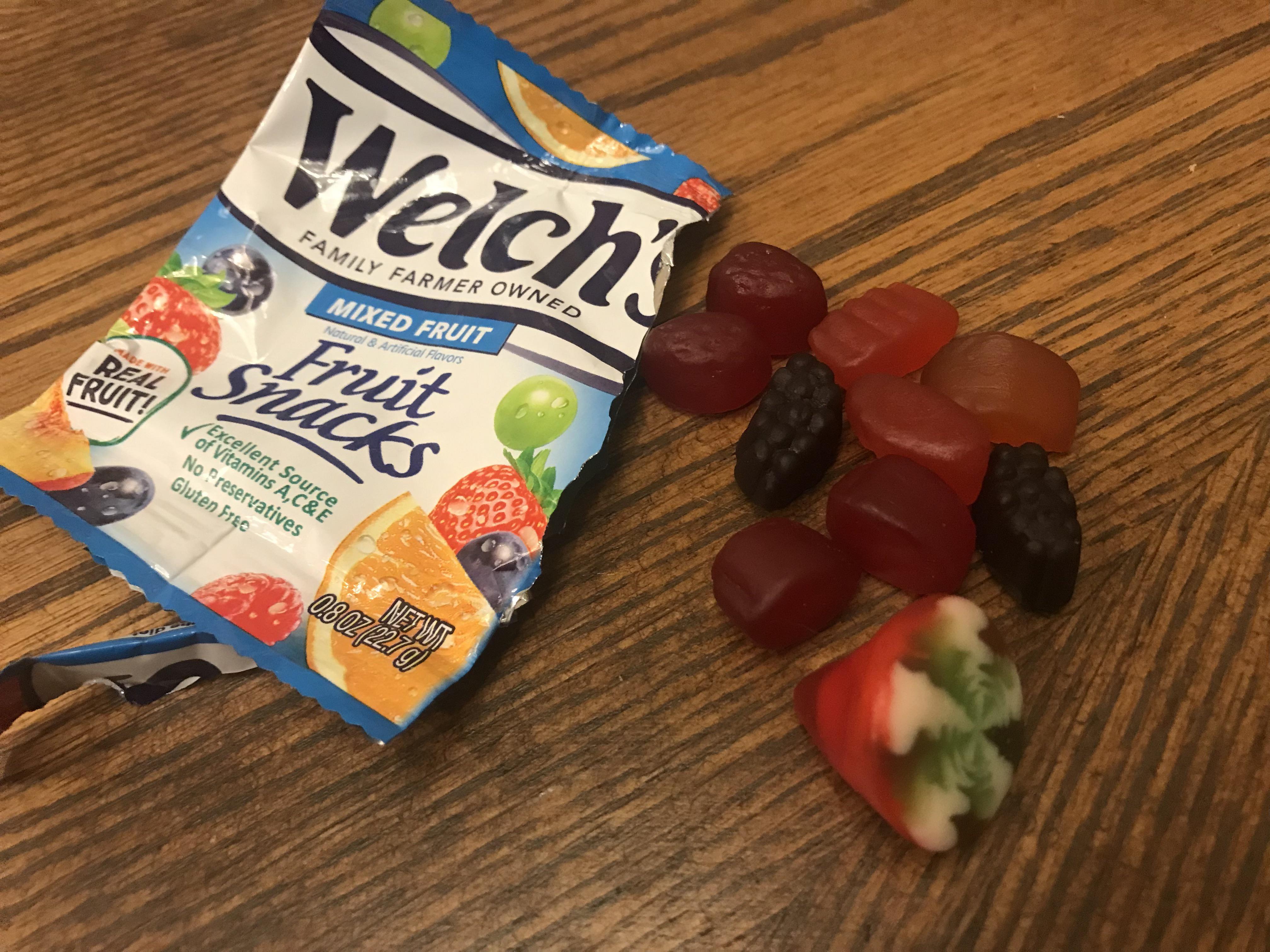 Found this cone shaped gummy in my Welch’s fruit snacks…..wtd? r