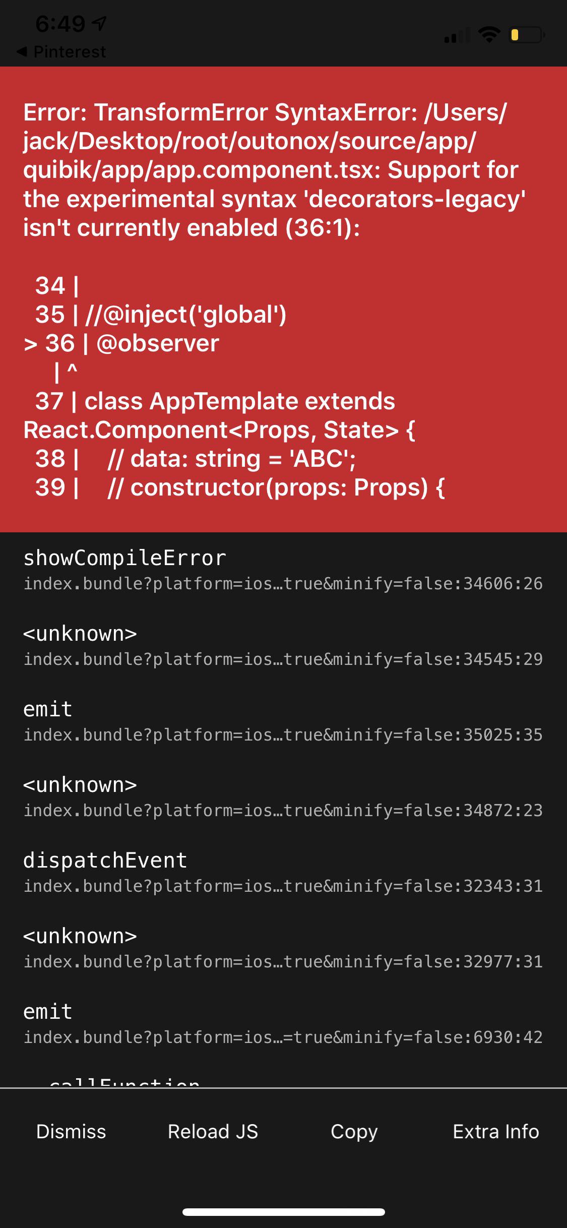 How can I enable this in React Native 0.61.... I know this