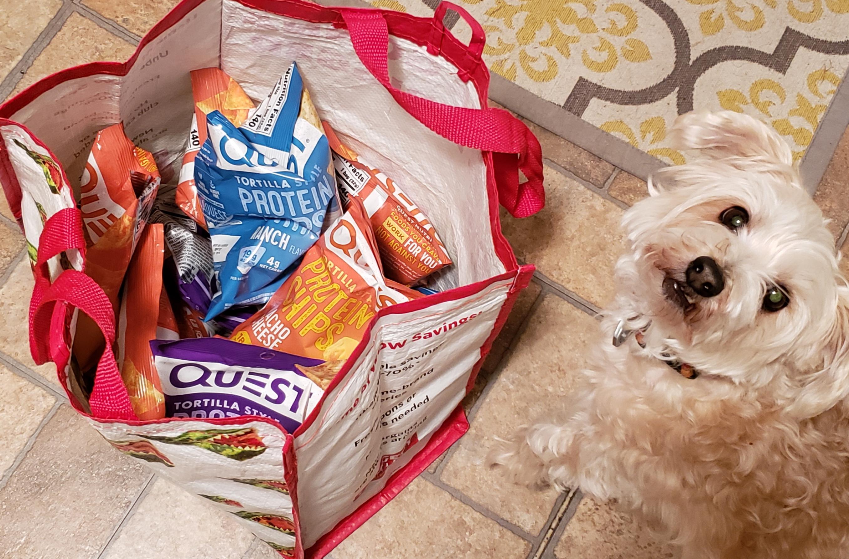 My local Winco is clearing out of Quest chips, so I went nuts. (And my