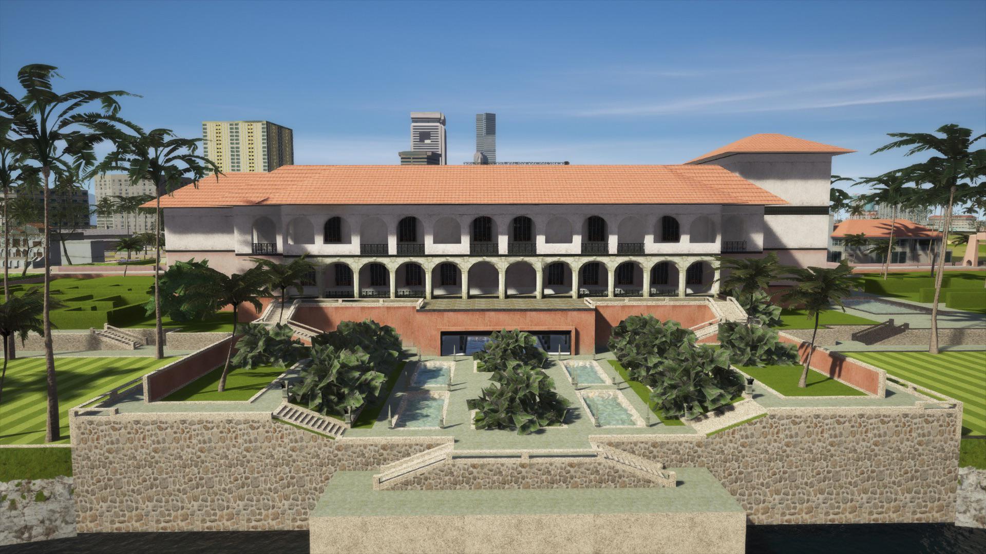 If set in vice city, vercetti estate will be pure eye candy, most