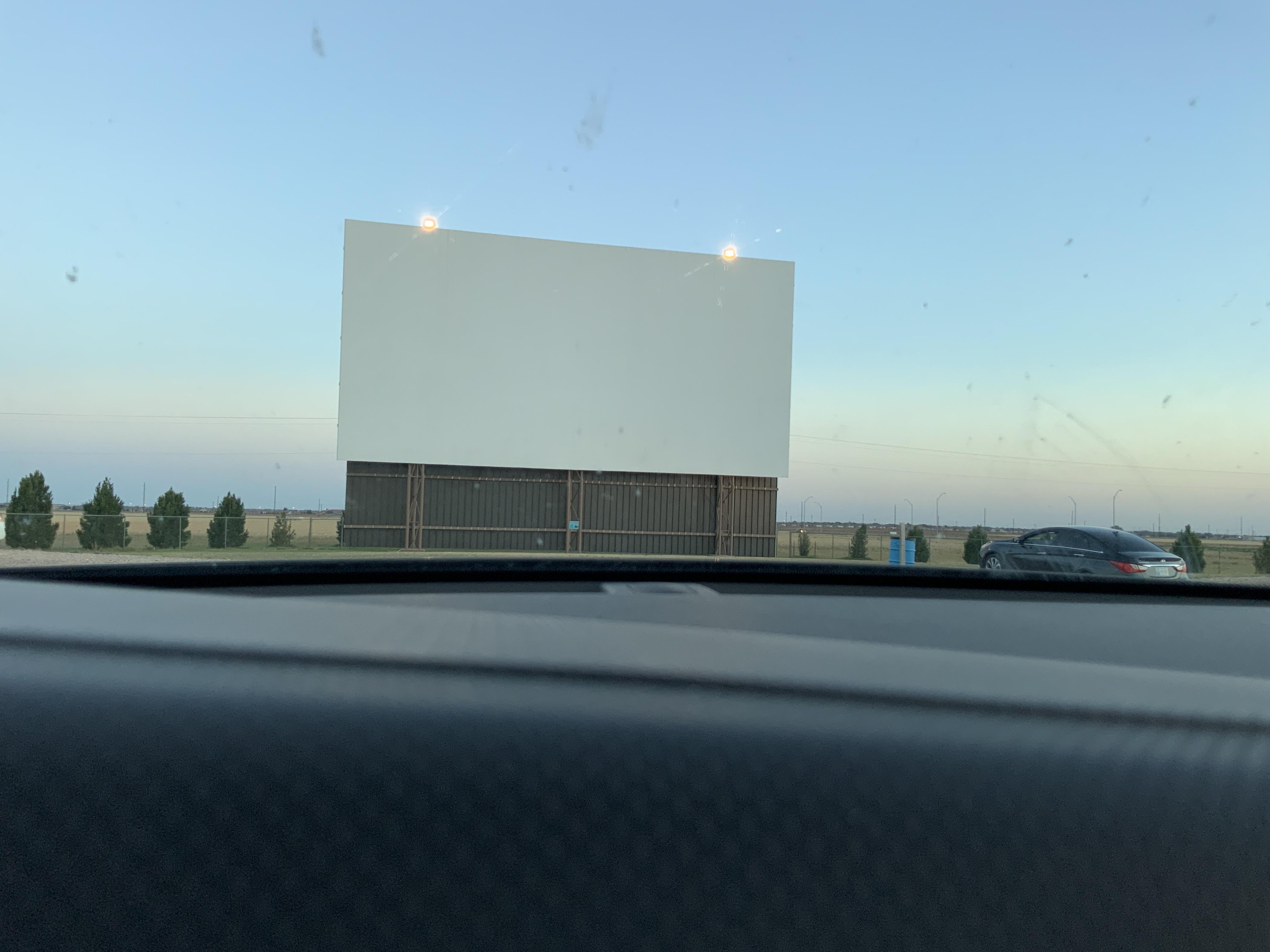 Stars and Stripes Drivein, Lubbock, TX Back to the Future r