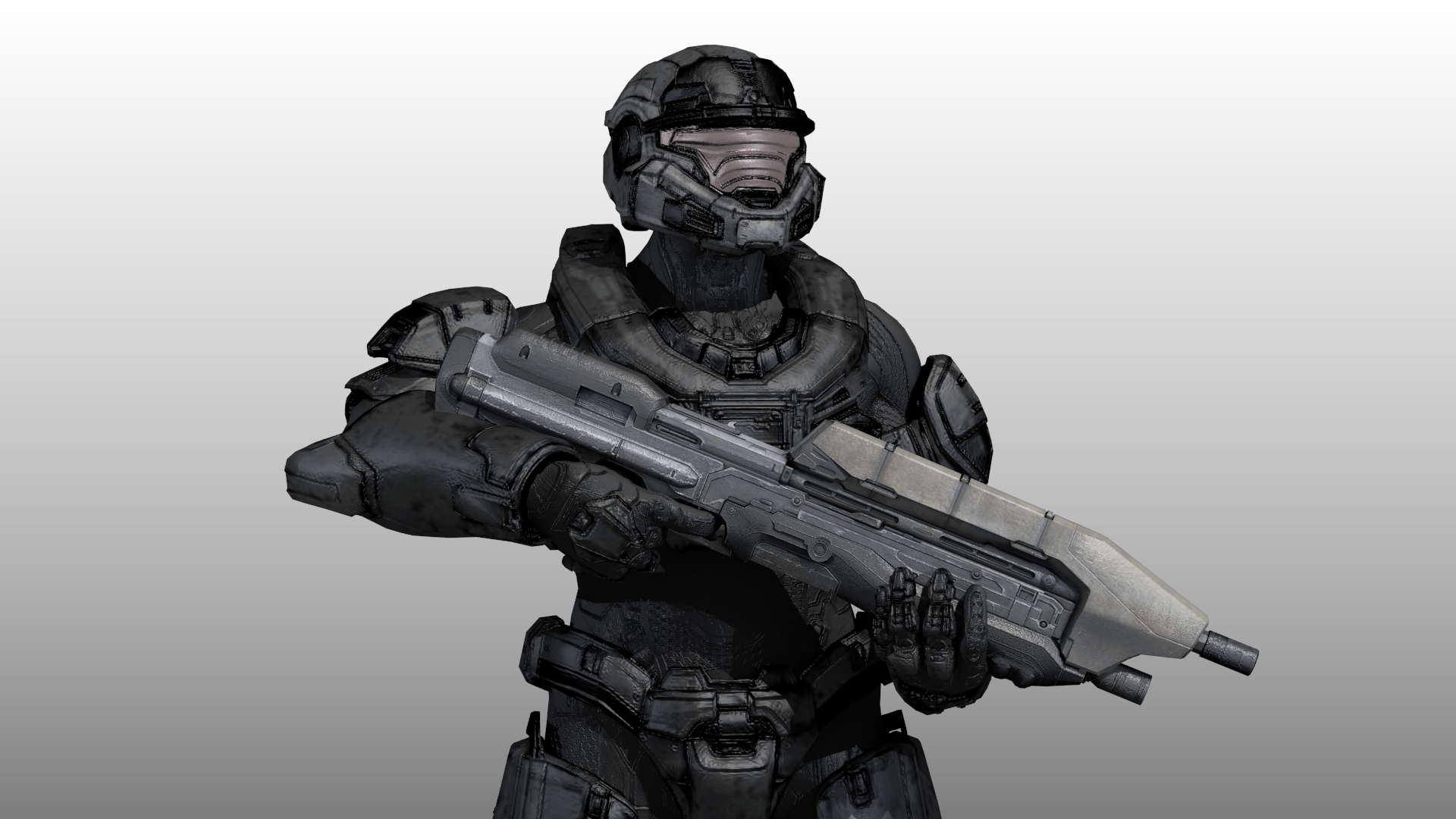 Noble Six [Halo 5 Armor Render Internal] halo