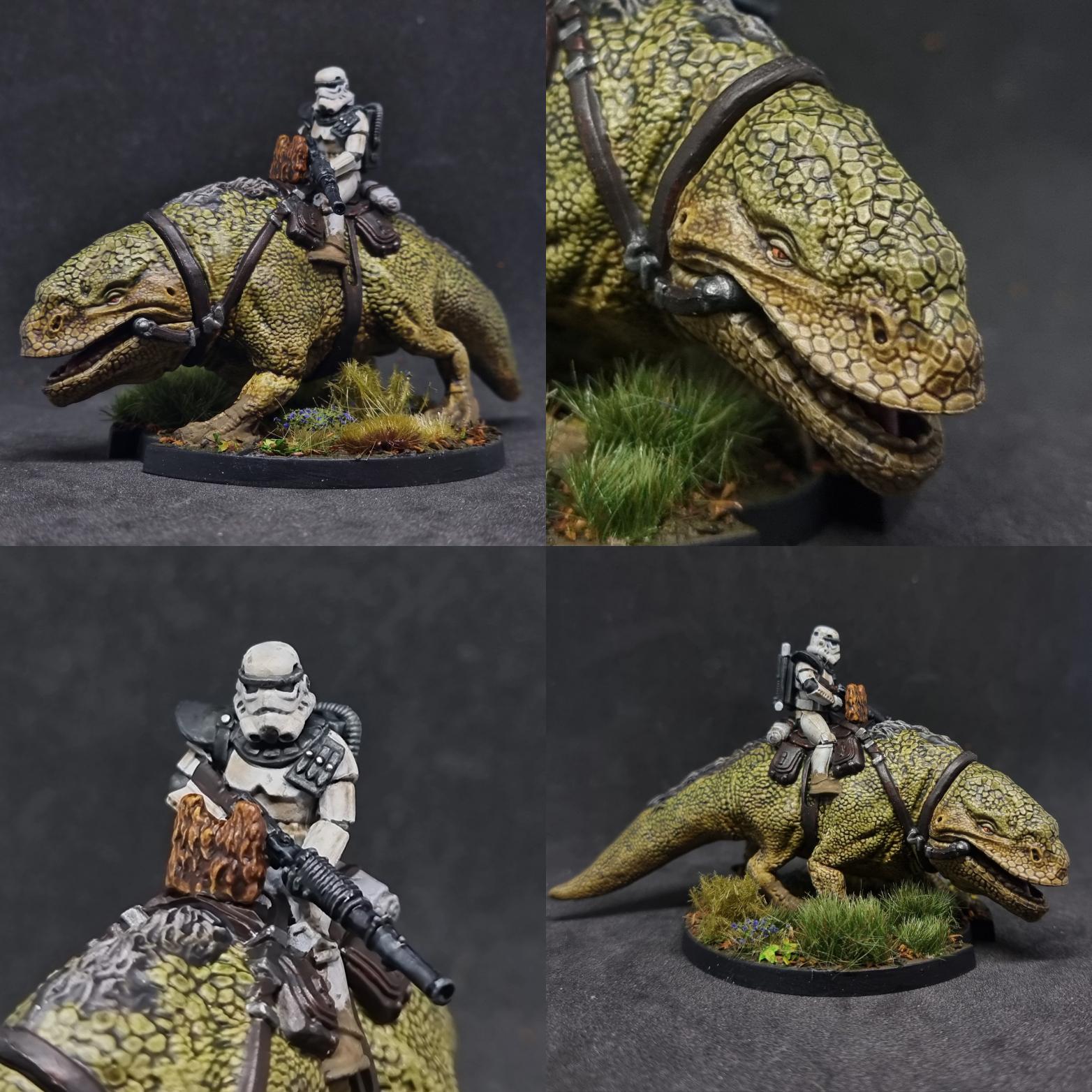 Finished my dewback at last. r/SWlegion