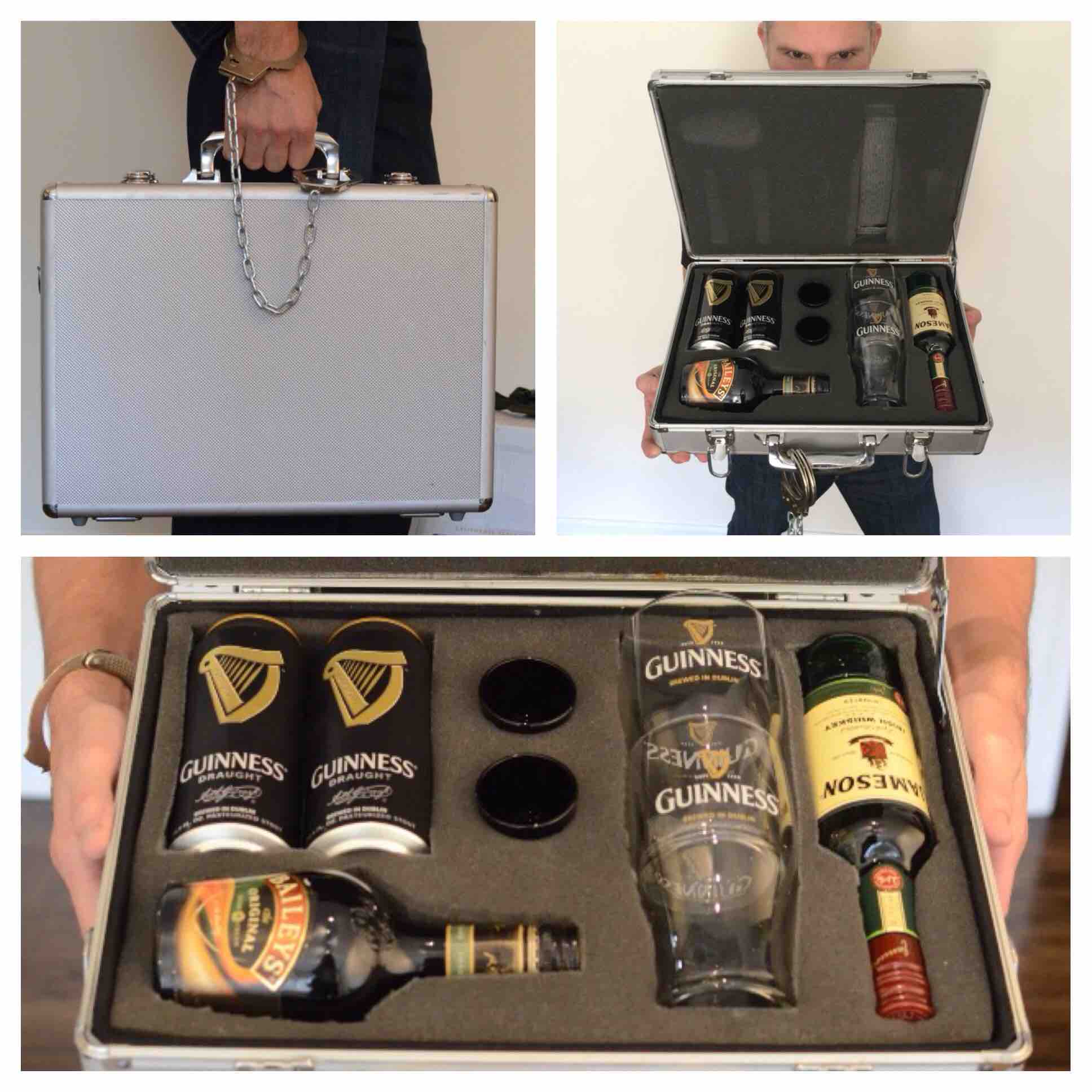 This custom Irish car bomb case r/Guinness