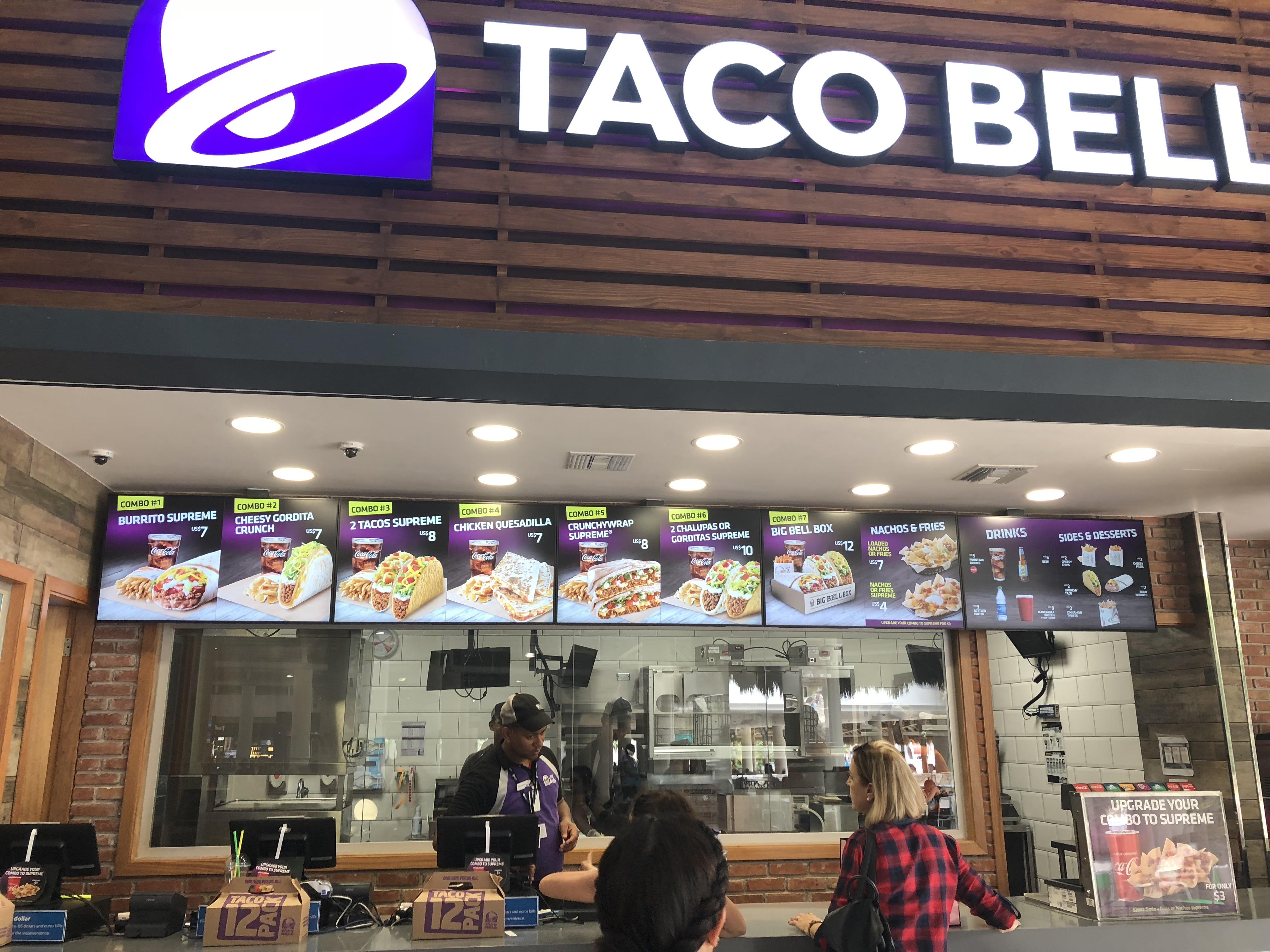 Taco Bell in Punta Cana airport, Dominican Republic. r/tacobell