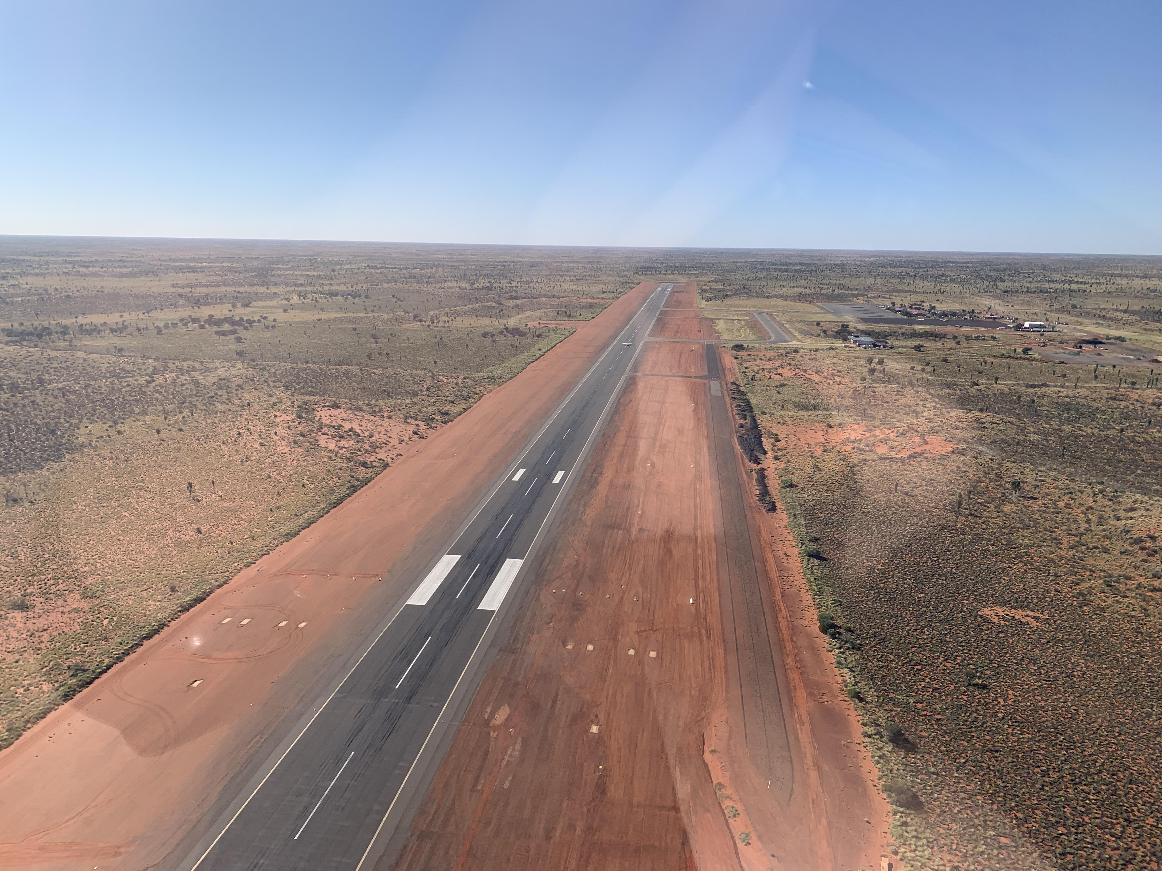 Uluru Airport, Australia. As remote as it gets. r/InfrastructurePorn