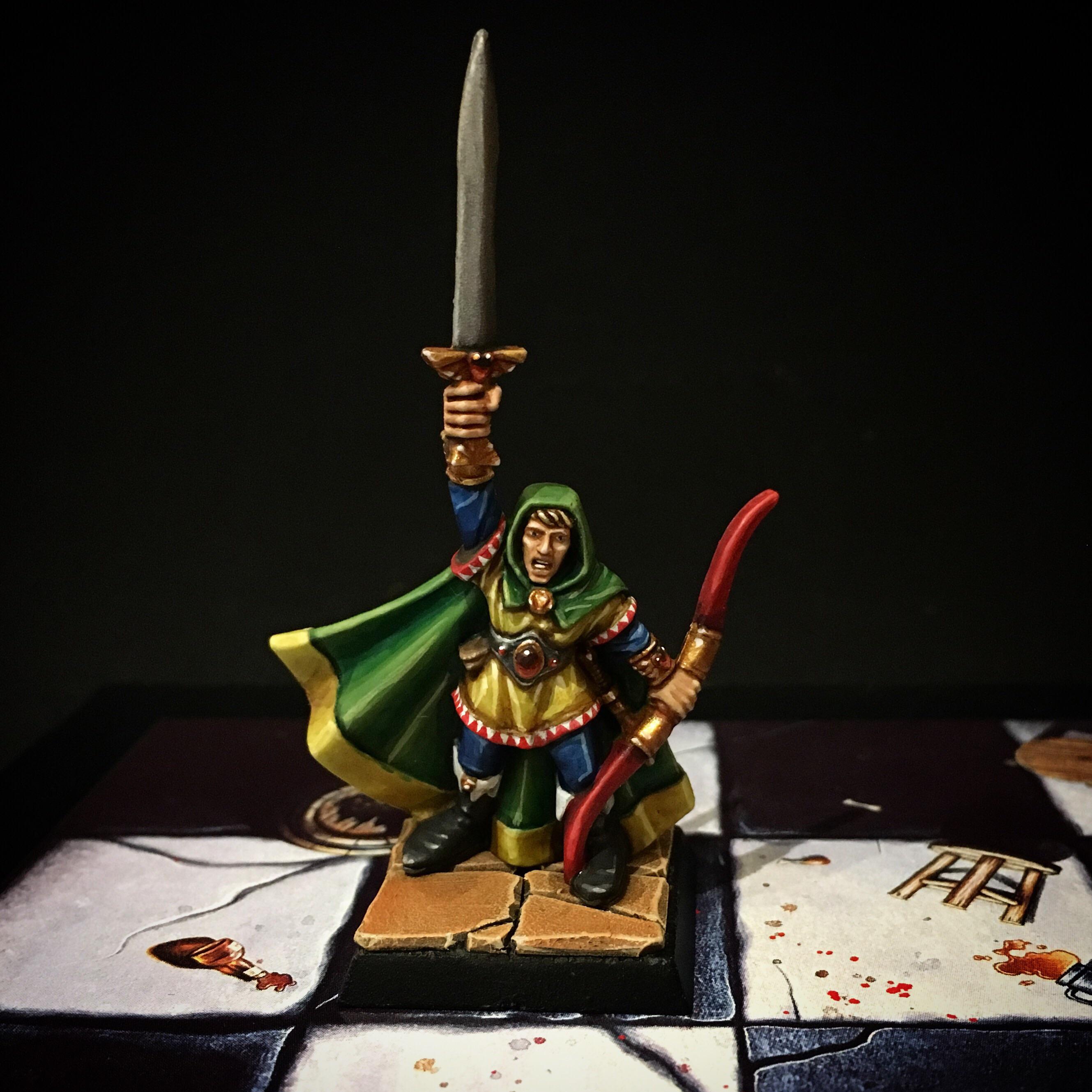 Elf to finish off the Warhammer Quest heroes I posted last week. r