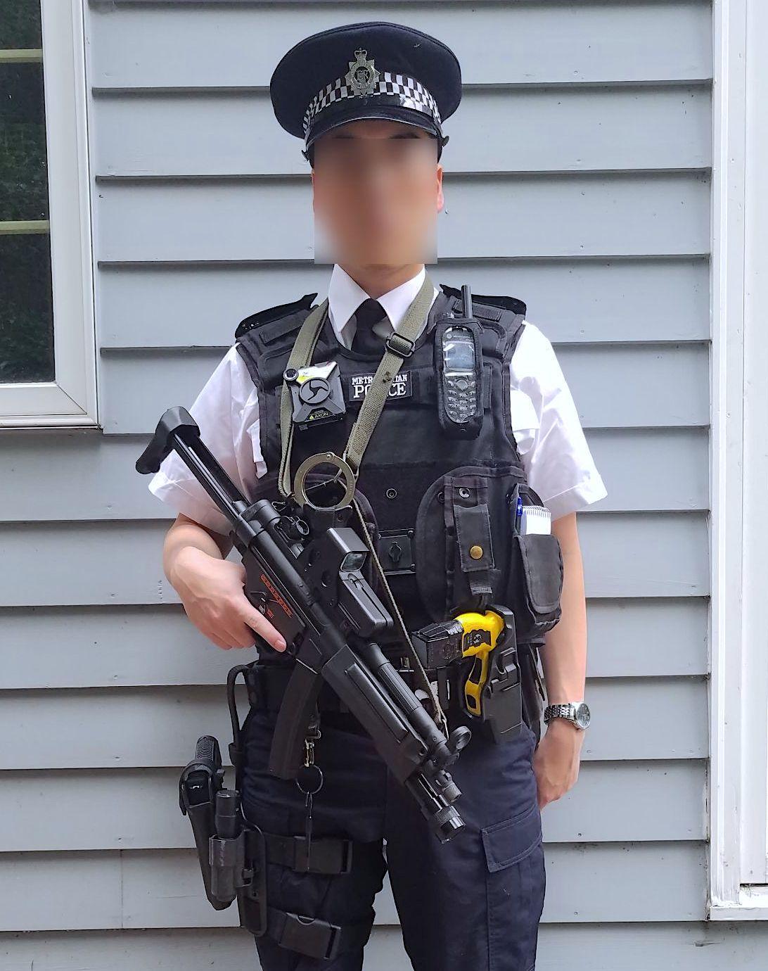 My UK Diplomatic Protection Group airsoft kit. Definitely my most