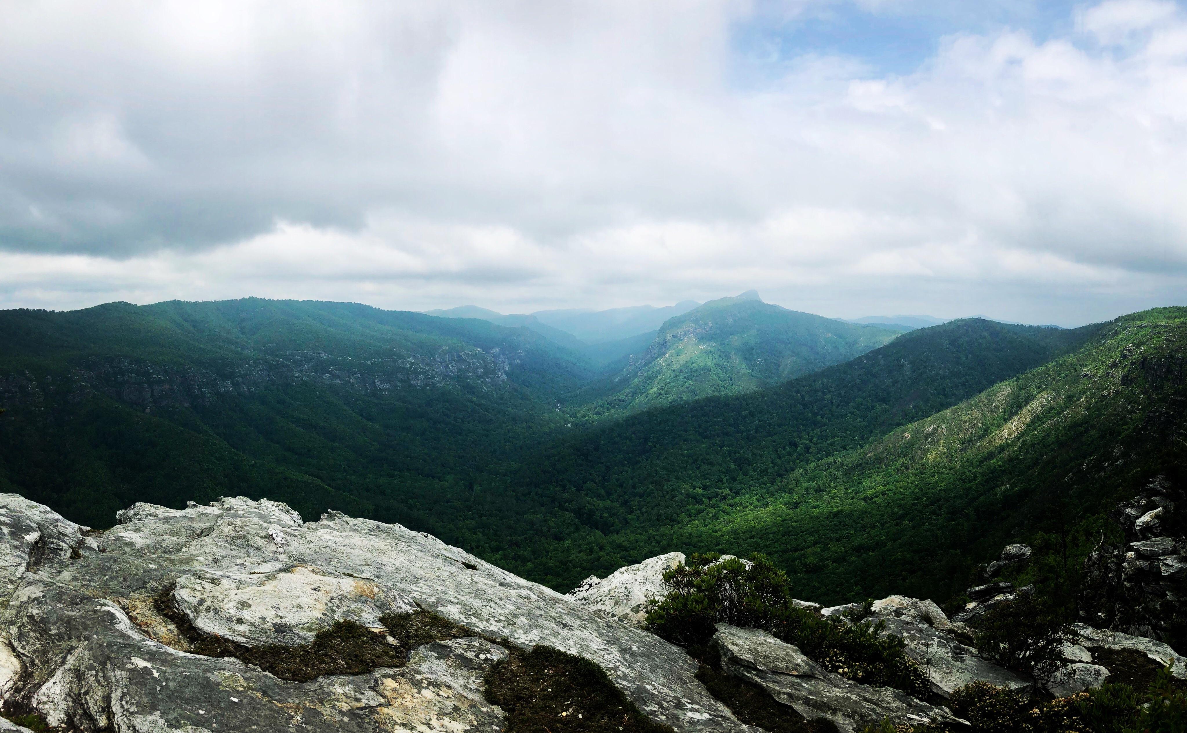 Panoramic view of the Linville r/NCTrails