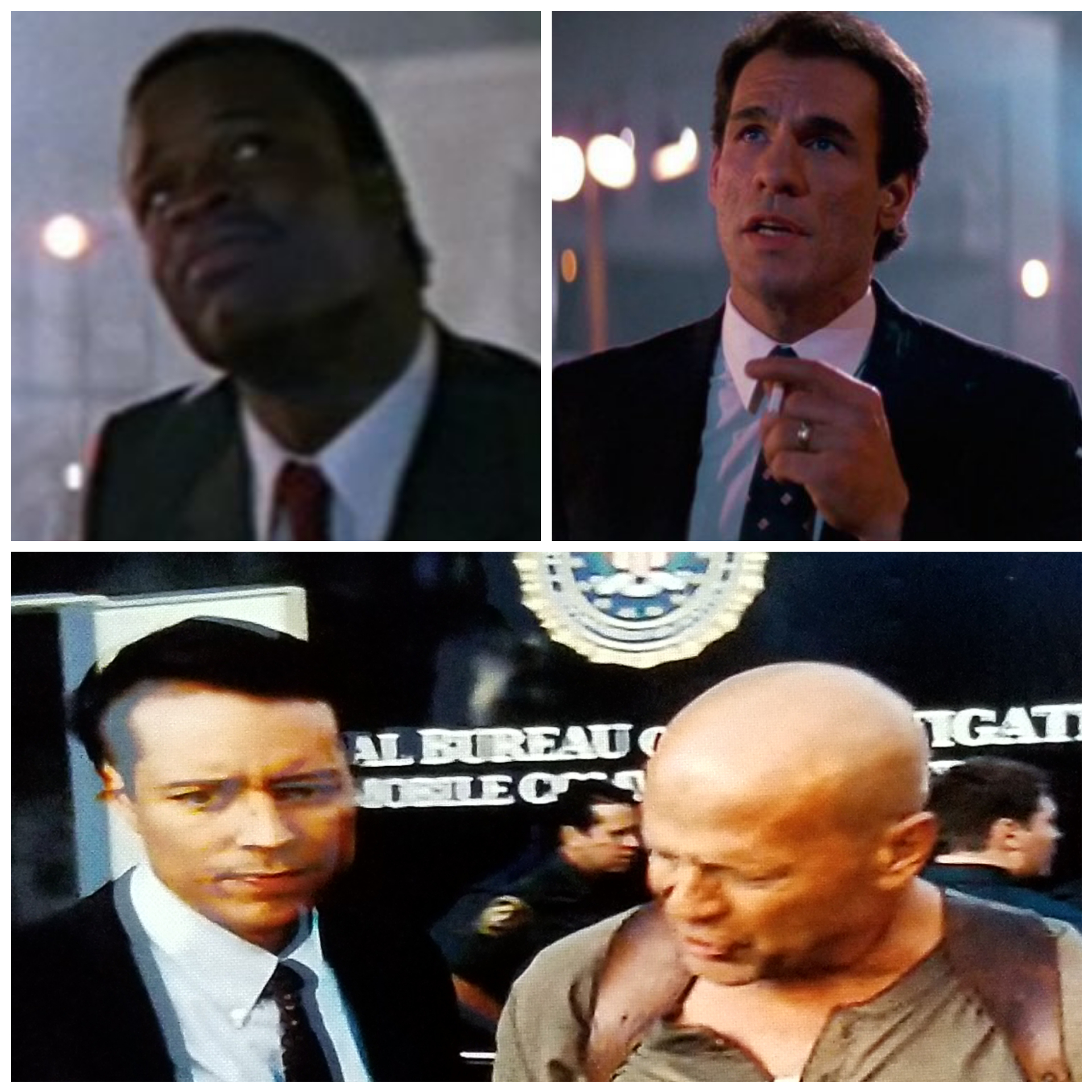 In "Live Free or Die Hard" McClane has FBI agent Johnson assigned to